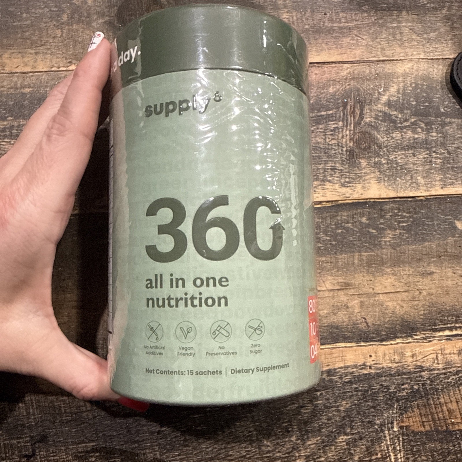 Supply6 360 All In One Nutrition 15 Sachets EXP Dec 2026