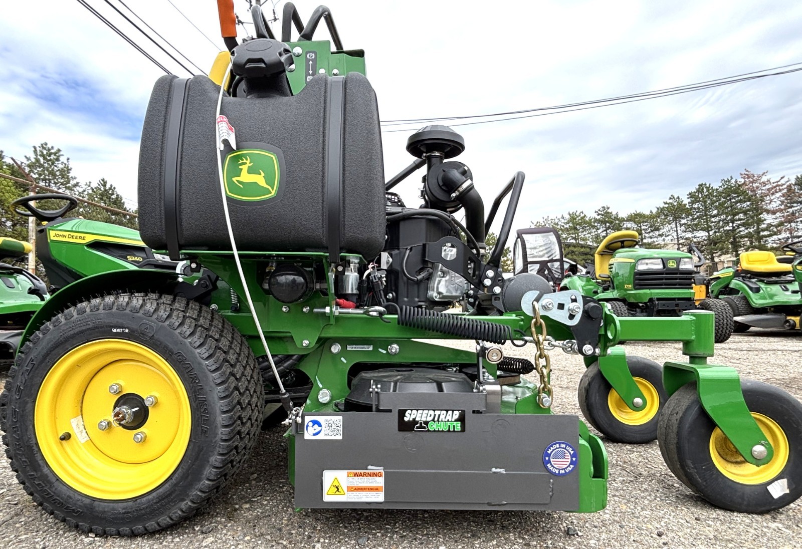Speedtrap® Chute Blocker John Deere® QuikTrak® 636 36\