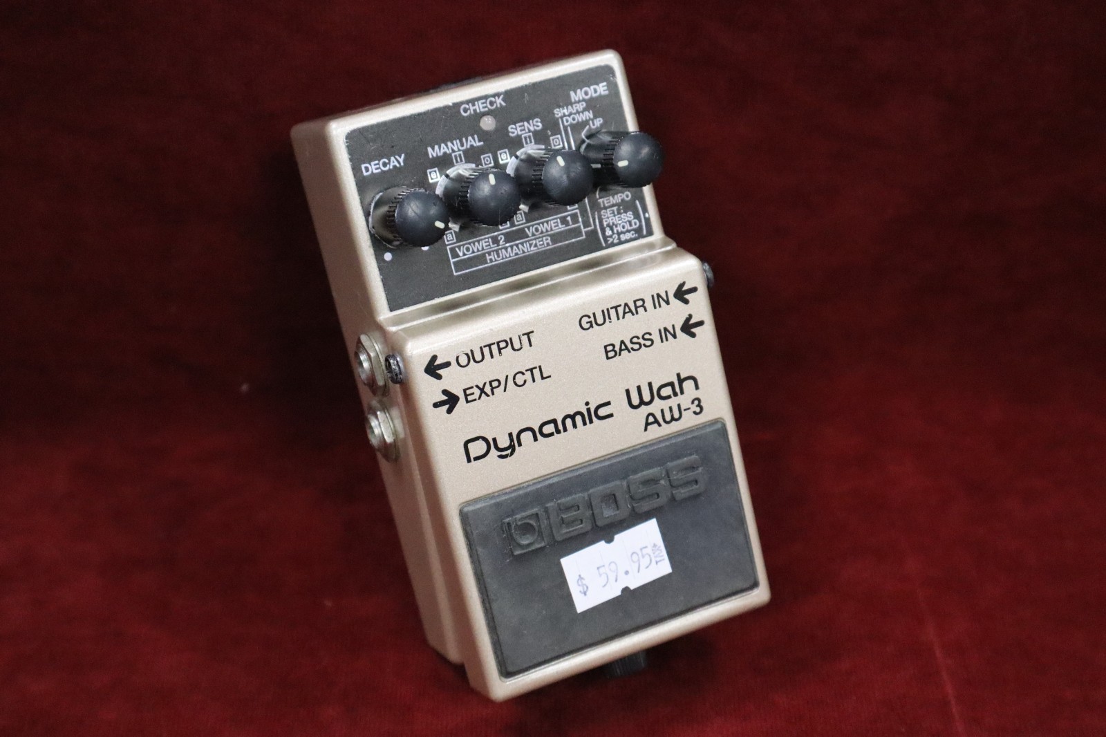 Boss AW-3 Dynamic Wah Pedal Boss AW-3 Dynamic Wah Pedal