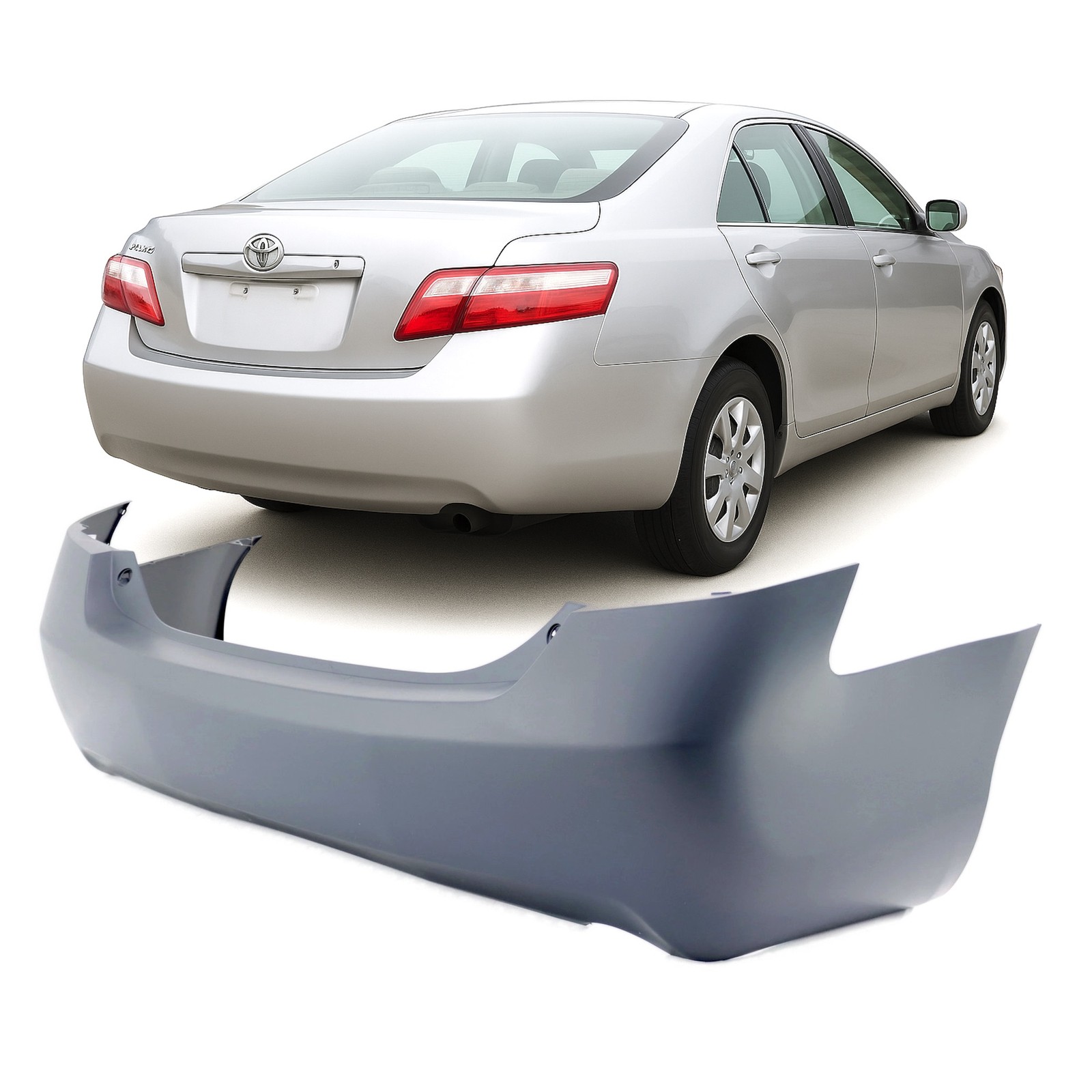 2007-2011 Toyota Camry Base LE XLE CE Rear Bumper Cover TO1100243 5215906950
