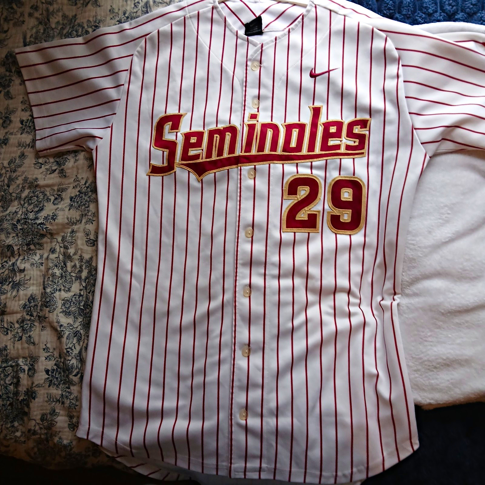 Rare 2000s Fsu Team Issued Authentic Baseball Jersey Seminoles Rare 2000s Fsu Team Issued Authentic Baseball Jersey Seminoles