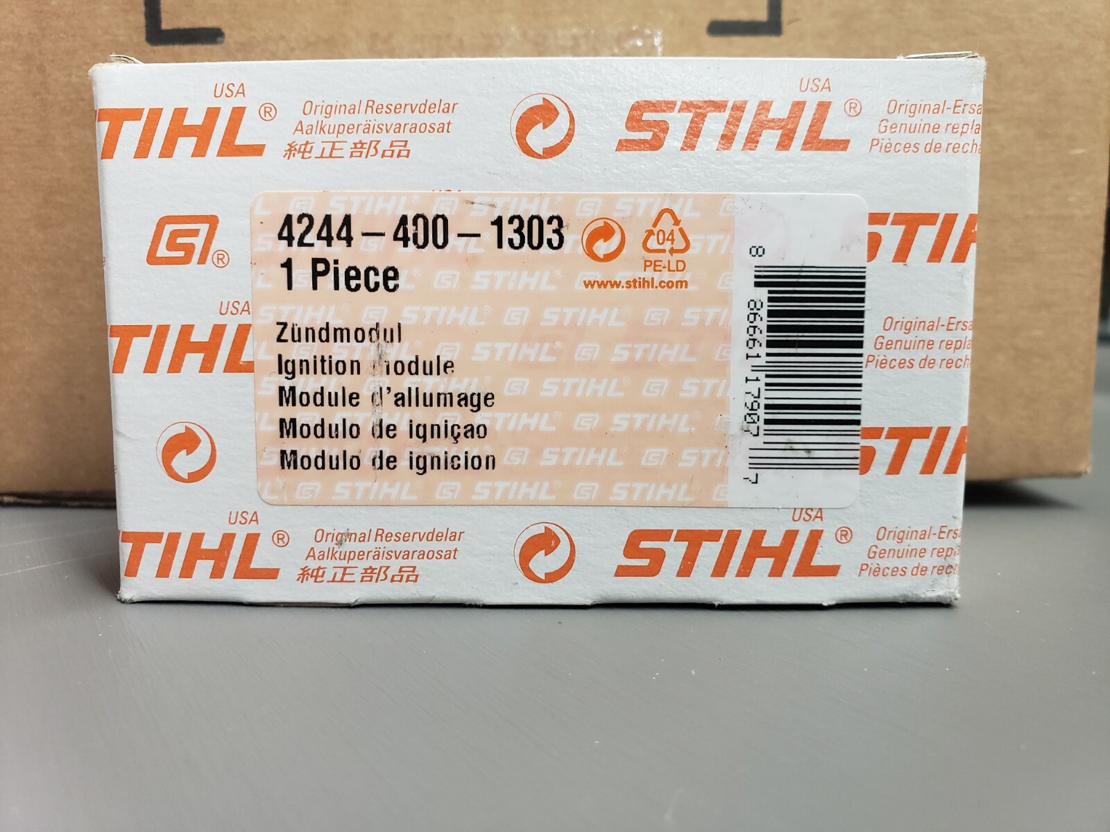 STIHL COIL Ignition Module  BR430 BR350 BR450 SR450 4244 400 1303 NEW OEM