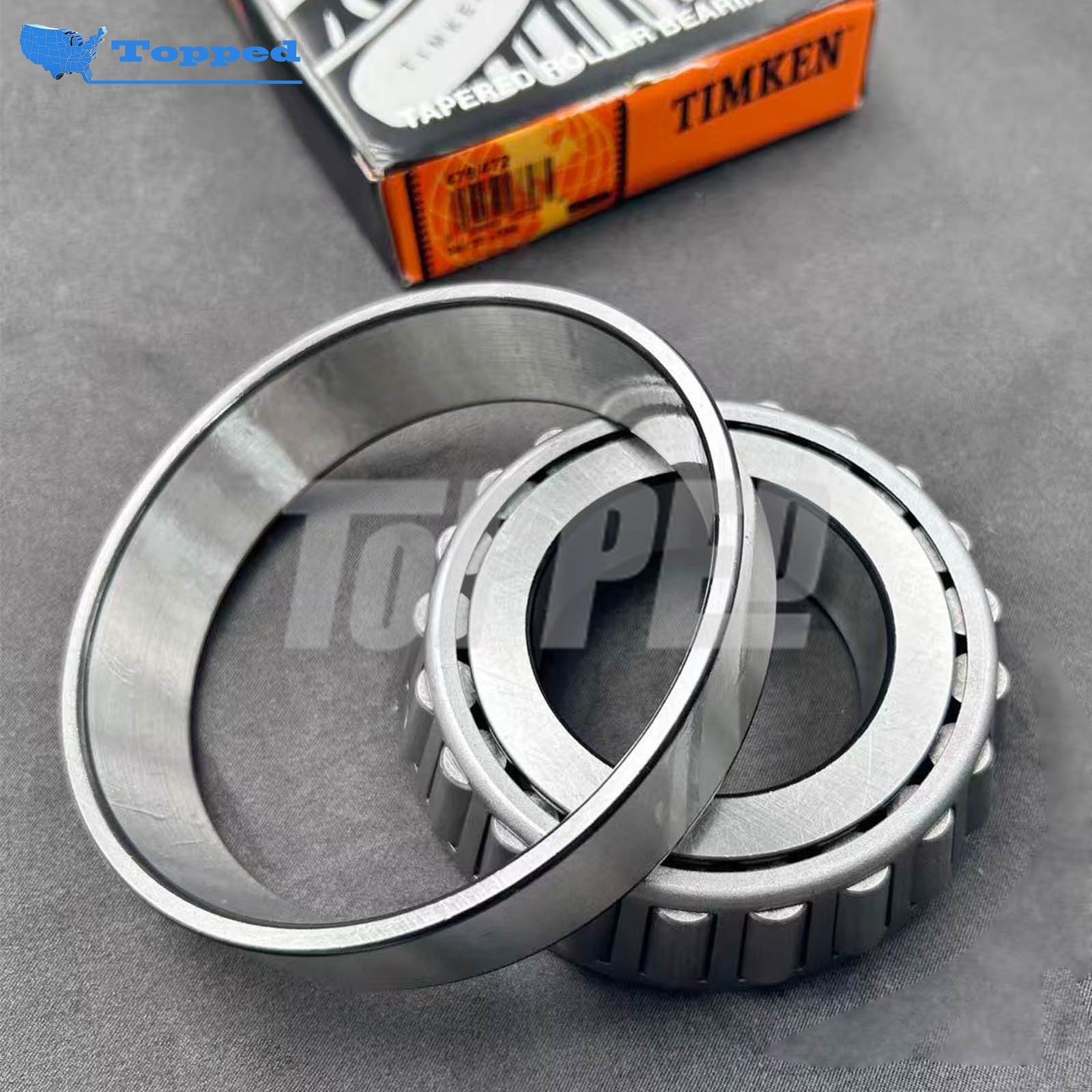 New 2PC Tapered Bearing Set for Timken 476/472 2.36x4.72x1.17in