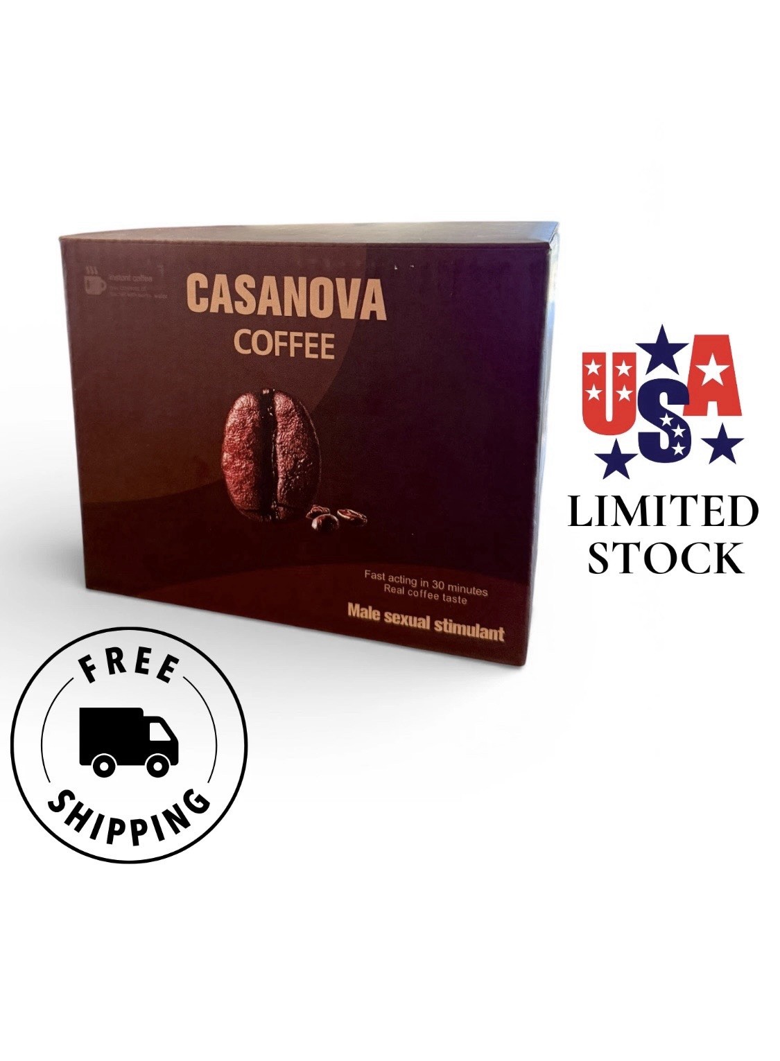 Casanova Coffee™ Male Enhancement Blend (10-Pack) | Energy, Stamina, Performance Casanova Coffee™ Male Enhancement Blend (10-Pack) | Energy, Stamina, Performance