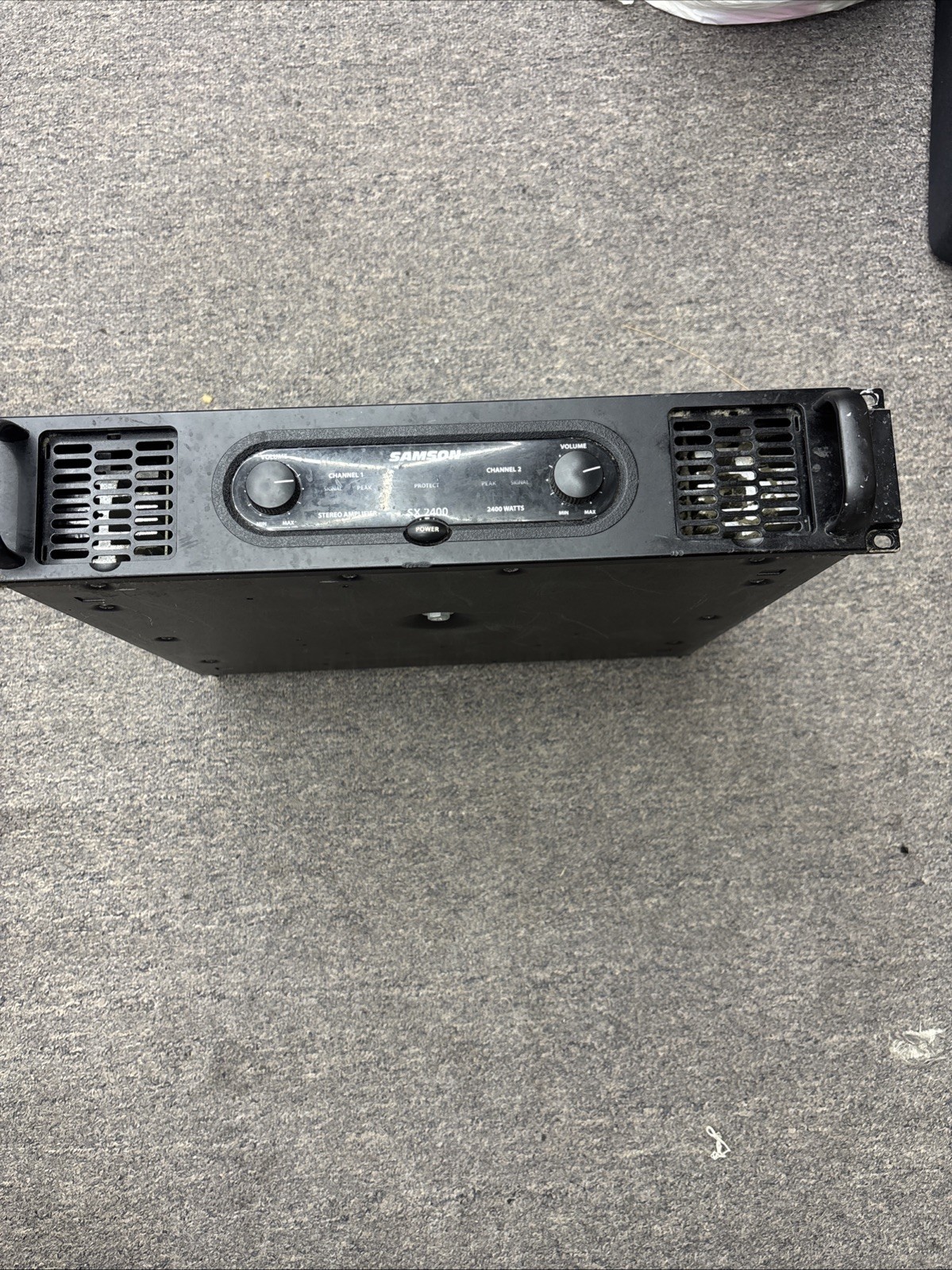 Samson Sx 2400 Amplifier Fully Tested And Working Samson Sx 2400 Amplifier Fully Tested And Working
