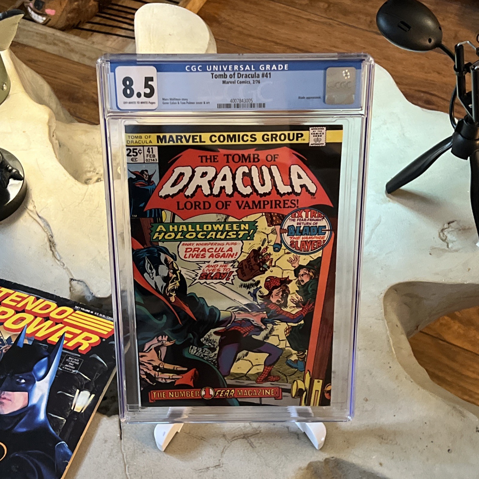 Tomb of Dracula #41 - CGC 8.5 - Return Of Blade Halloween Holocaust 🎃 Tomb of Dracula #41 - CGC 8.5 - Return Of Blade Halloween Holocaust 🎃