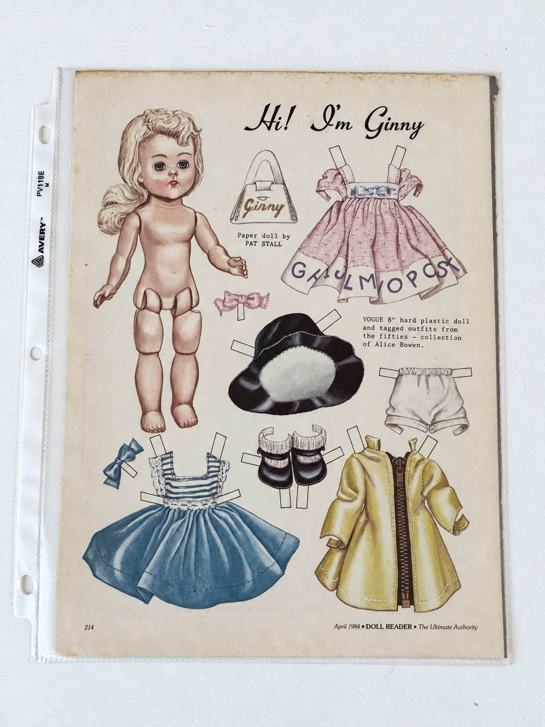 VINTAGE 1950s VOGUE 