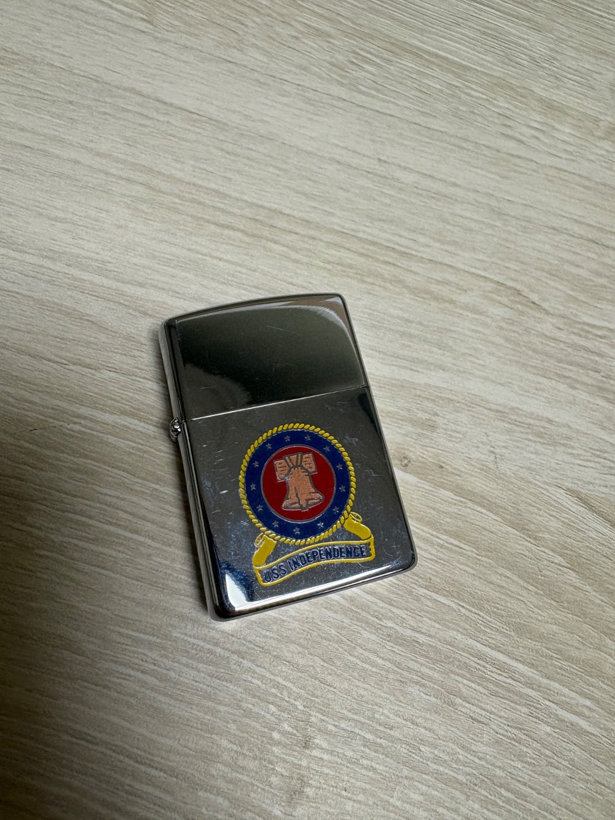 1992 Vintage Zippo lighter USS independence A VIII new 1992 Vintage Zippo lighter USS independence A VIII new