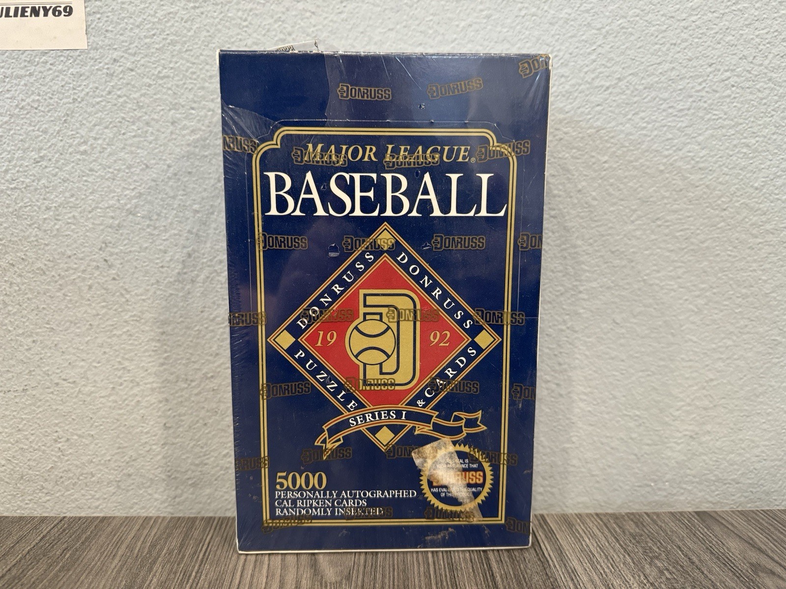 1992 Donruss Baseball Series 1 Sealed Box Find The Cal Ripken Auto 1992 Donruss Baseball Series 1 Sealed Box Find The Cal Ripken Auto