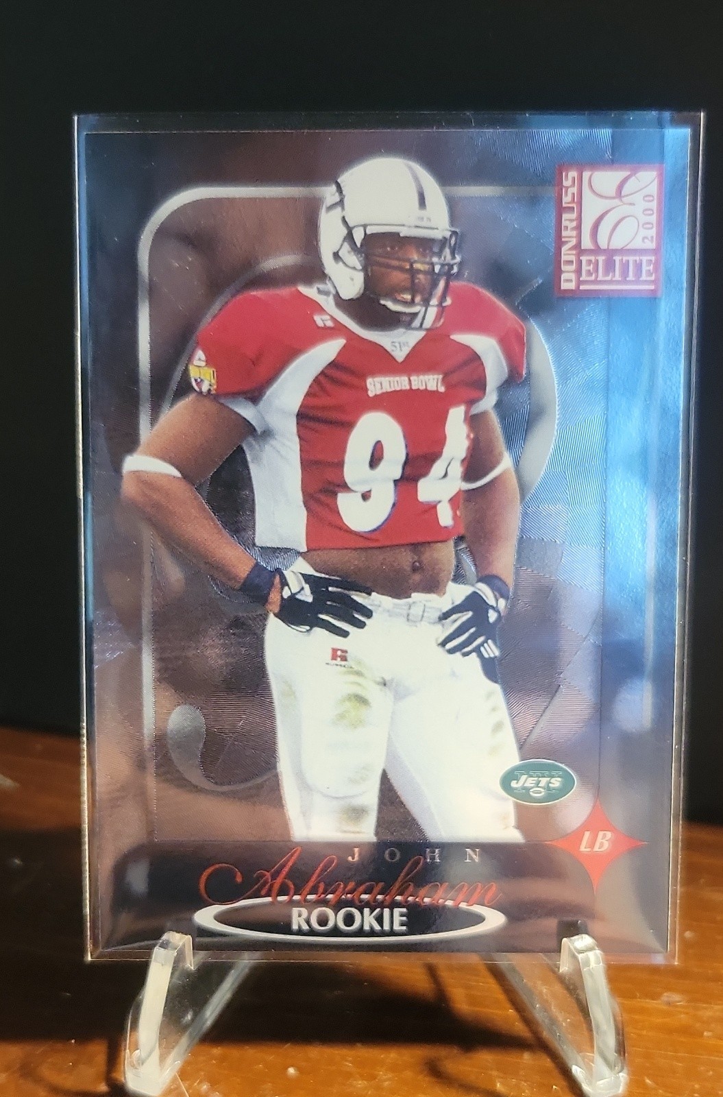 2000 Donruss Elite - Rookie John Abraham #154 /2000 (RC) 2000 Donruss Elite - Rookie John Abraham #154 /2000 (RC)
