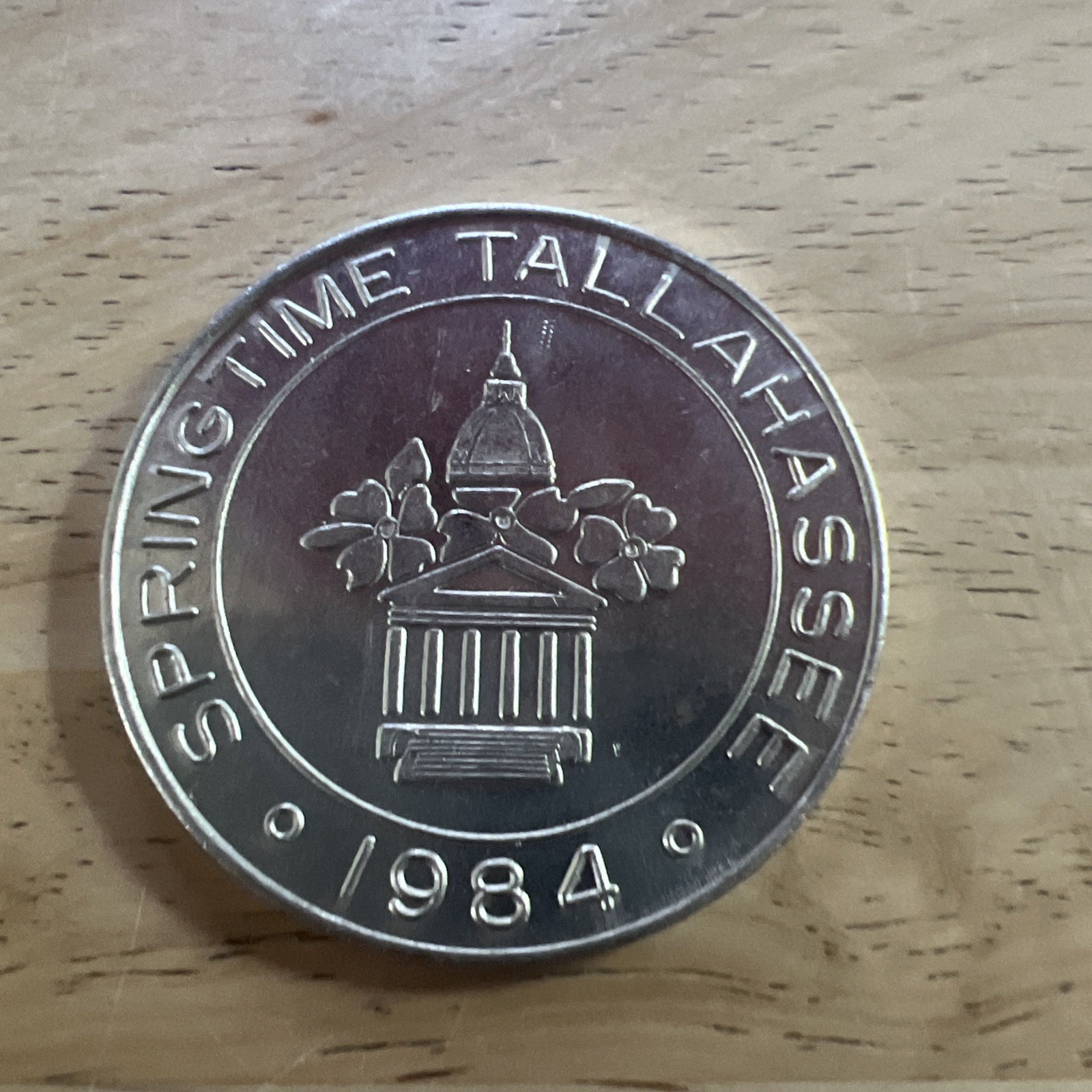 1984 Springtime Tallahassee Florida Plain Doubloon. VTG