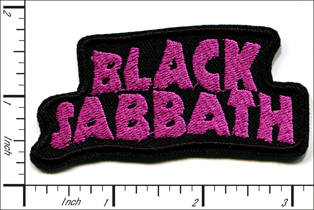 26 Pcs Embroidered Iron on patche Black Black Sabbath Band 3.15\ 26 Pcs Embroidered Iron on patche Black Black Sabbath Band 3.15\