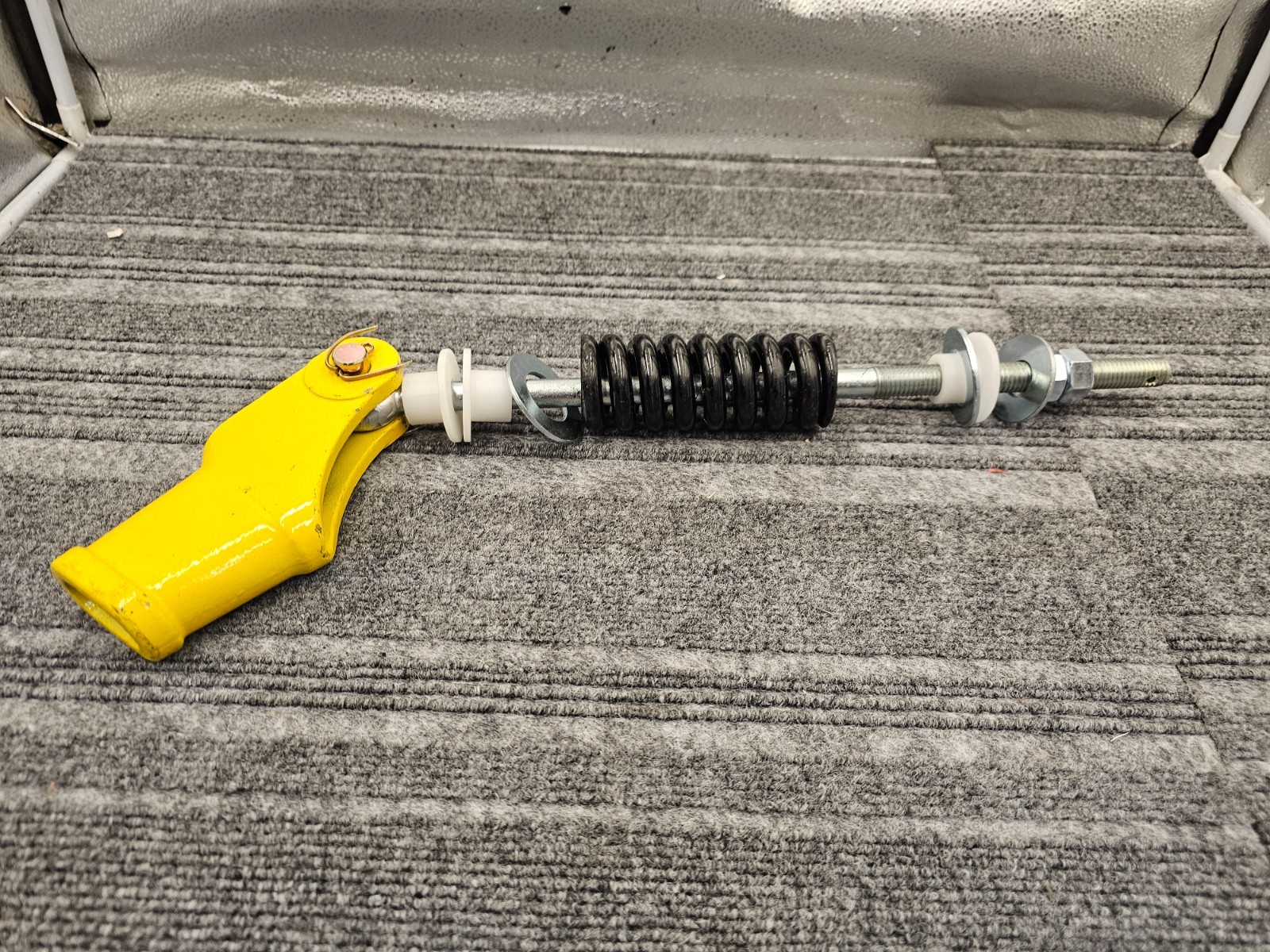 (QTY 2) Elevator Steel Cable Tie Rod with Spring  Assembly, N-13-1/2, 21\