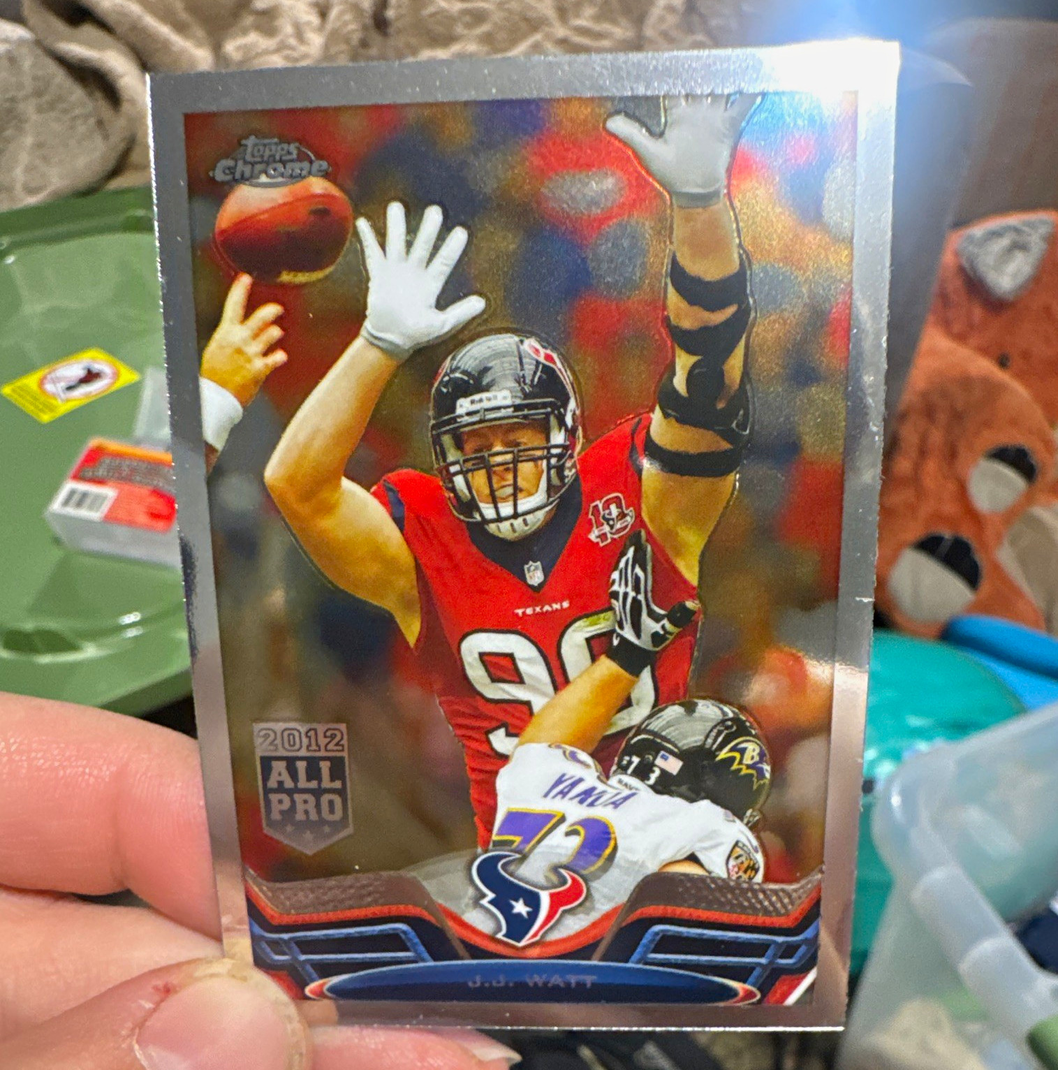 Topps 2013 Topps Chrome J.J. Watt All-Pro #159 Houston Texans
