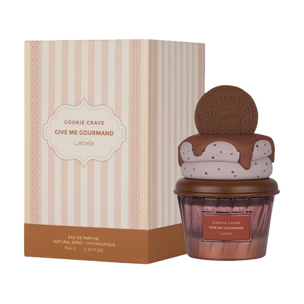 Lattafa Cookie Crave - Vanilla, Cocoa Butter, Give me Gourmand Collection, 75ml Lattafa Cookie Crave - Vanilla, Cocoa Butter, Give me Gourmand Collection, 75ml
