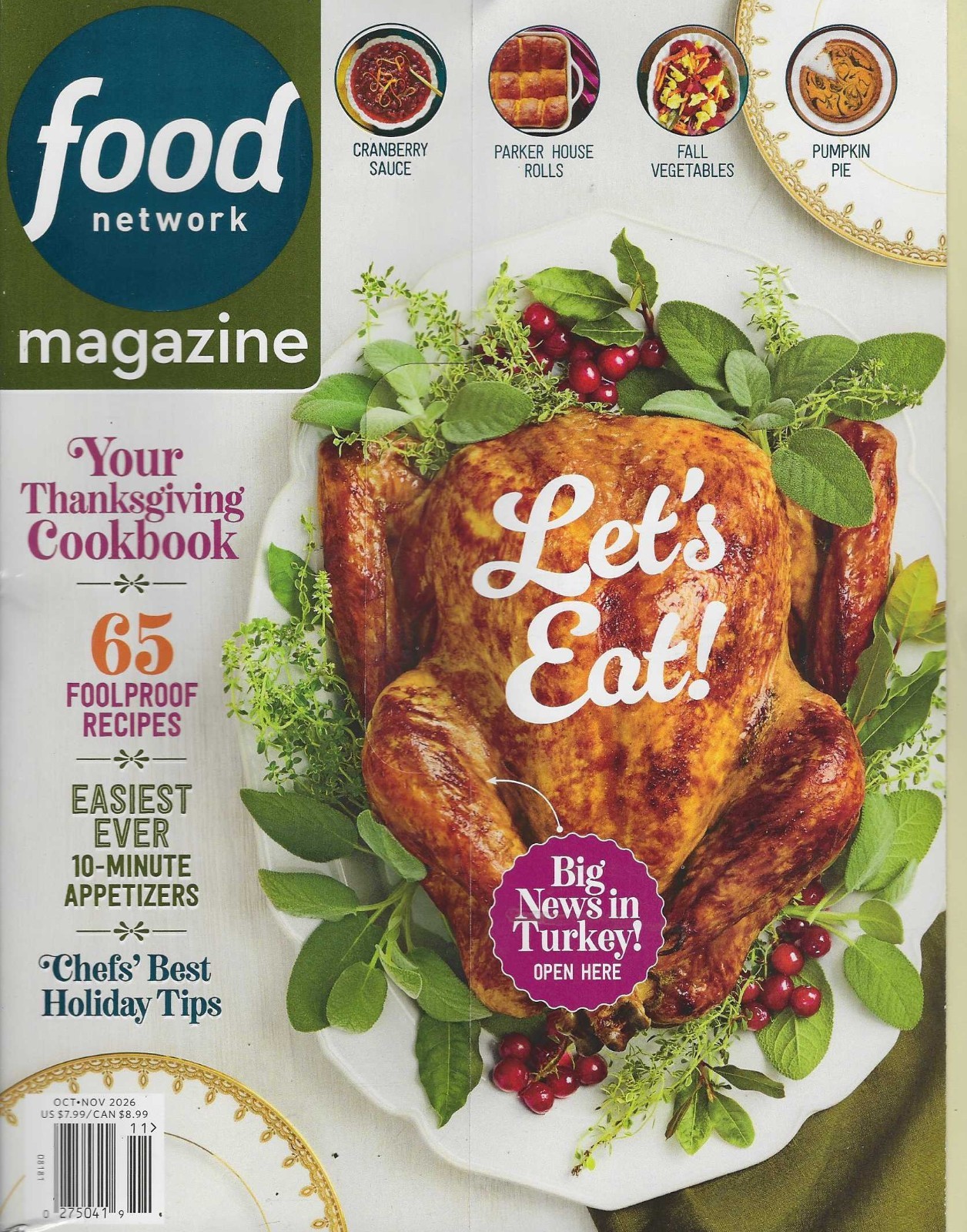 Food Network  Magazine October / November 2026: Let\'s Eat