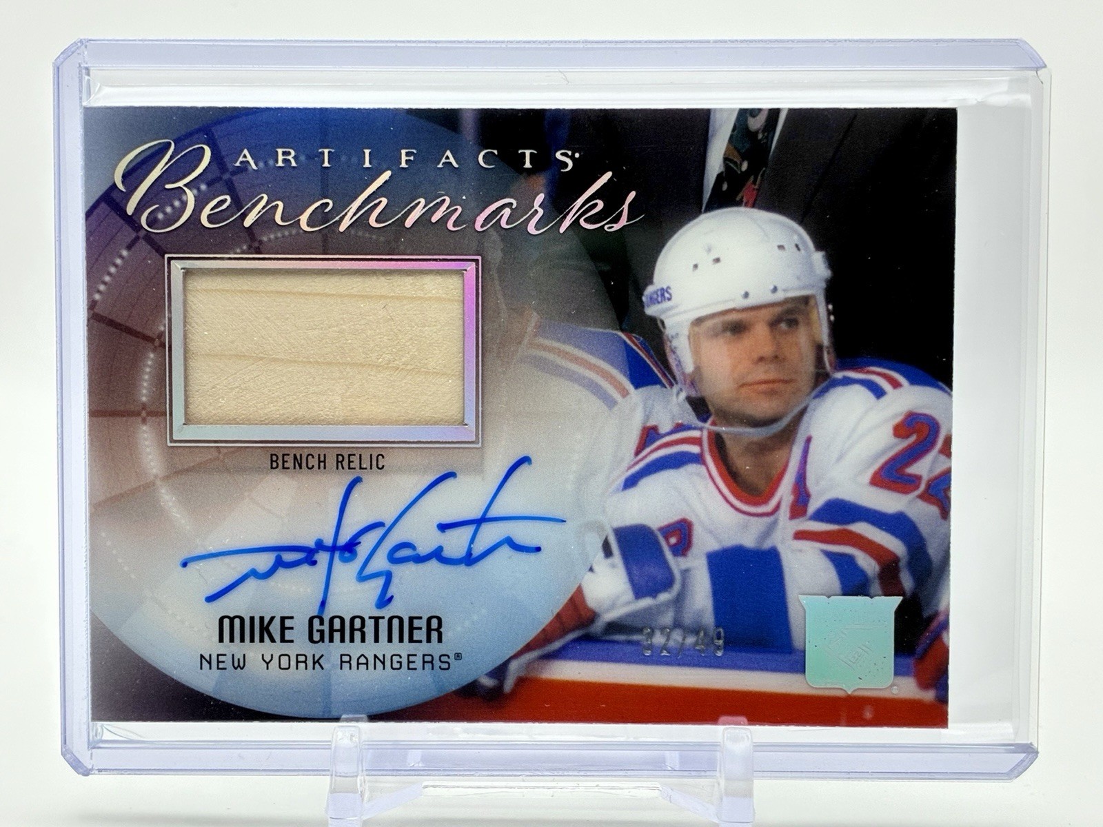2026-27 UD Artifacts MIKE GARTNER Benchmarks Auto Bench Relic Rangers 32/49