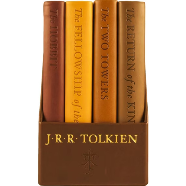 The Hobbit Lord of the Rings Deluxe Pocket Boxed Set Hardcover Tolkien 4 Books