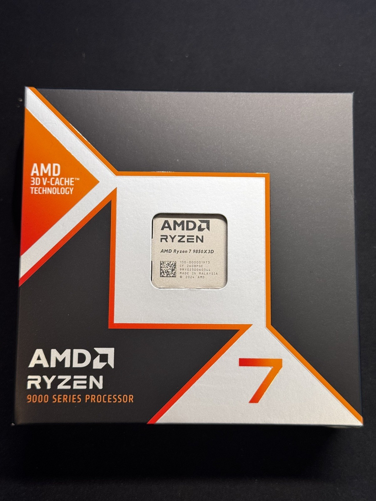 *Brand New-Factory Sealed* AMD Ryzen 7 9850X3D 8-Core 5.6GHz AM5 00-100001973WOF *Brand New-Factory Sealed* AMD Ryzen 7 9850X3D 8-Core 5.6GHz AM5 00-100001973WOF