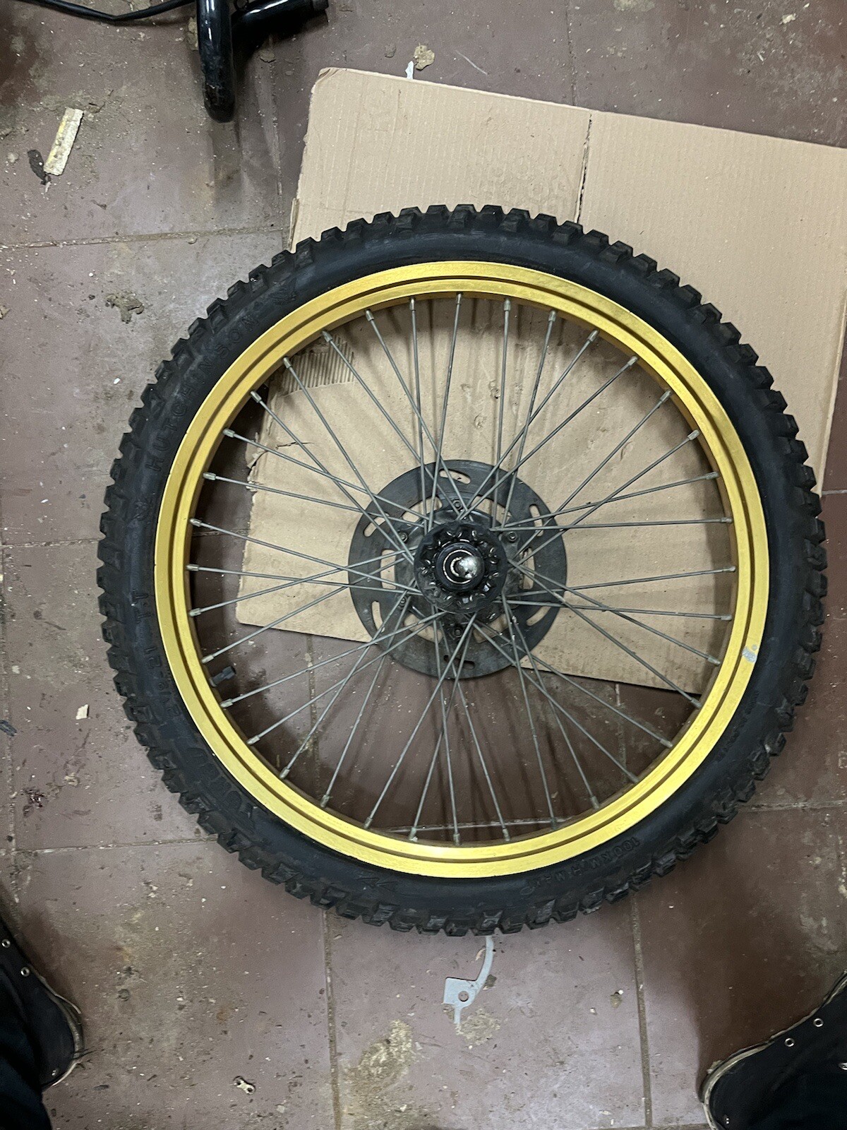 RIEJU DRAC 50 DRAC DL 1991 1992 1993 1994 Complete Front Wheel Assembly N.O.S