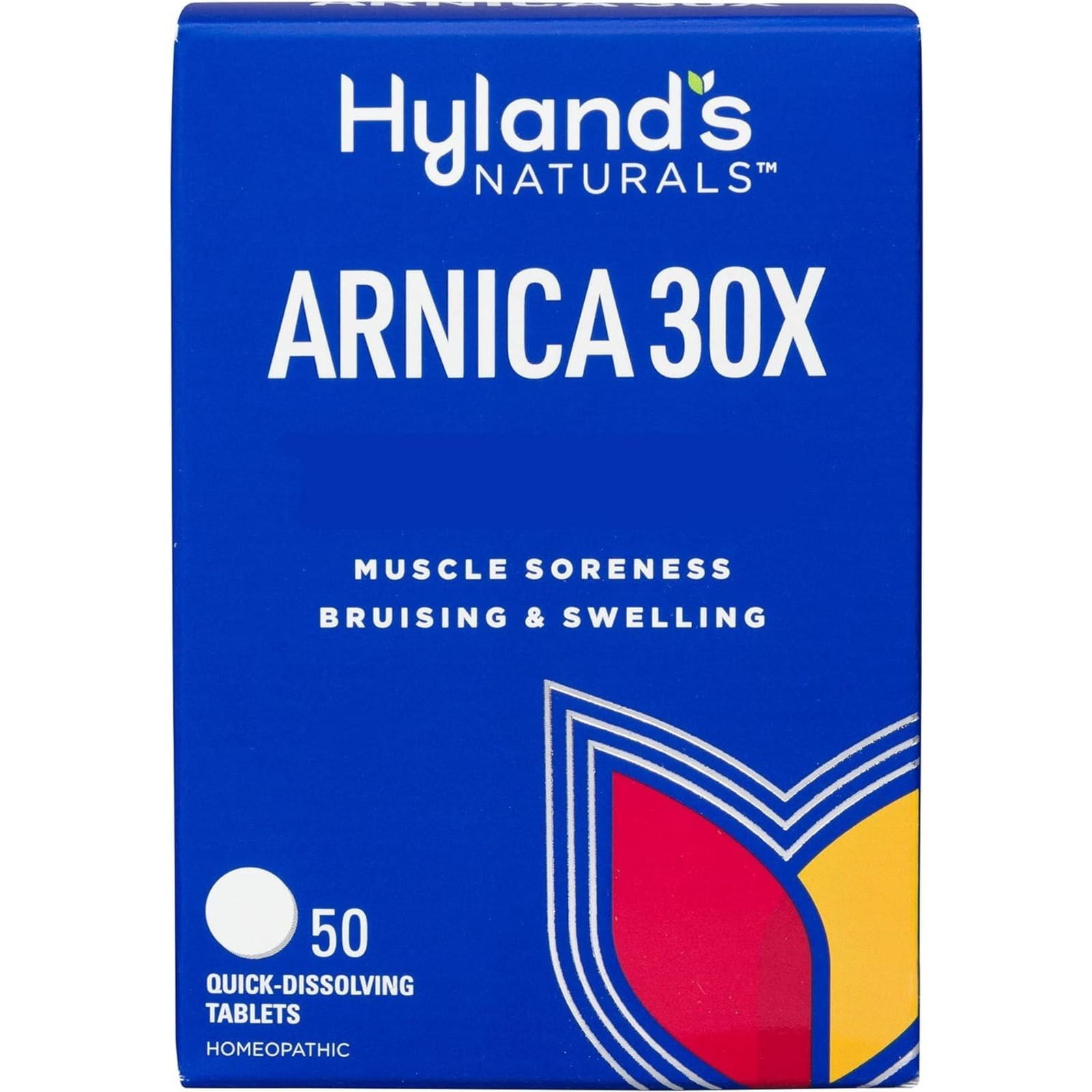 Hyland\'s Arnica Montana 30X Quick Dissolving Tablets 50 Count Bruises Swelling Hyland\'s Arnica Montana 30X Quick Dissolving Tablets 50 Count Bruises Swelling
