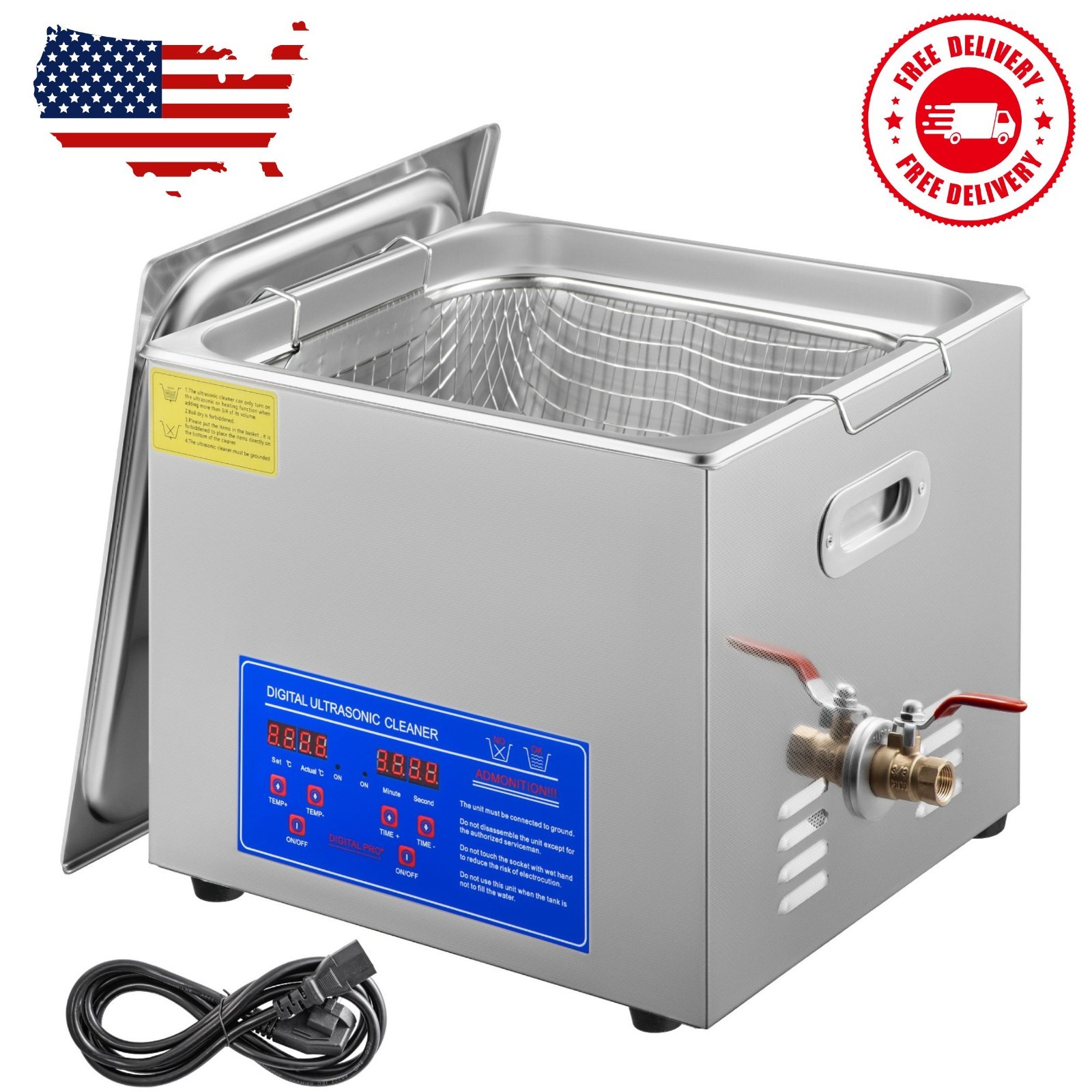 15L Ultrasonic Cleaning Machine Professional Lab Ultrasonic Cleaning Machine... 15L Ultrasonic Cleaning Machine Professional Lab Ultrasonic Cleaning Machine...
