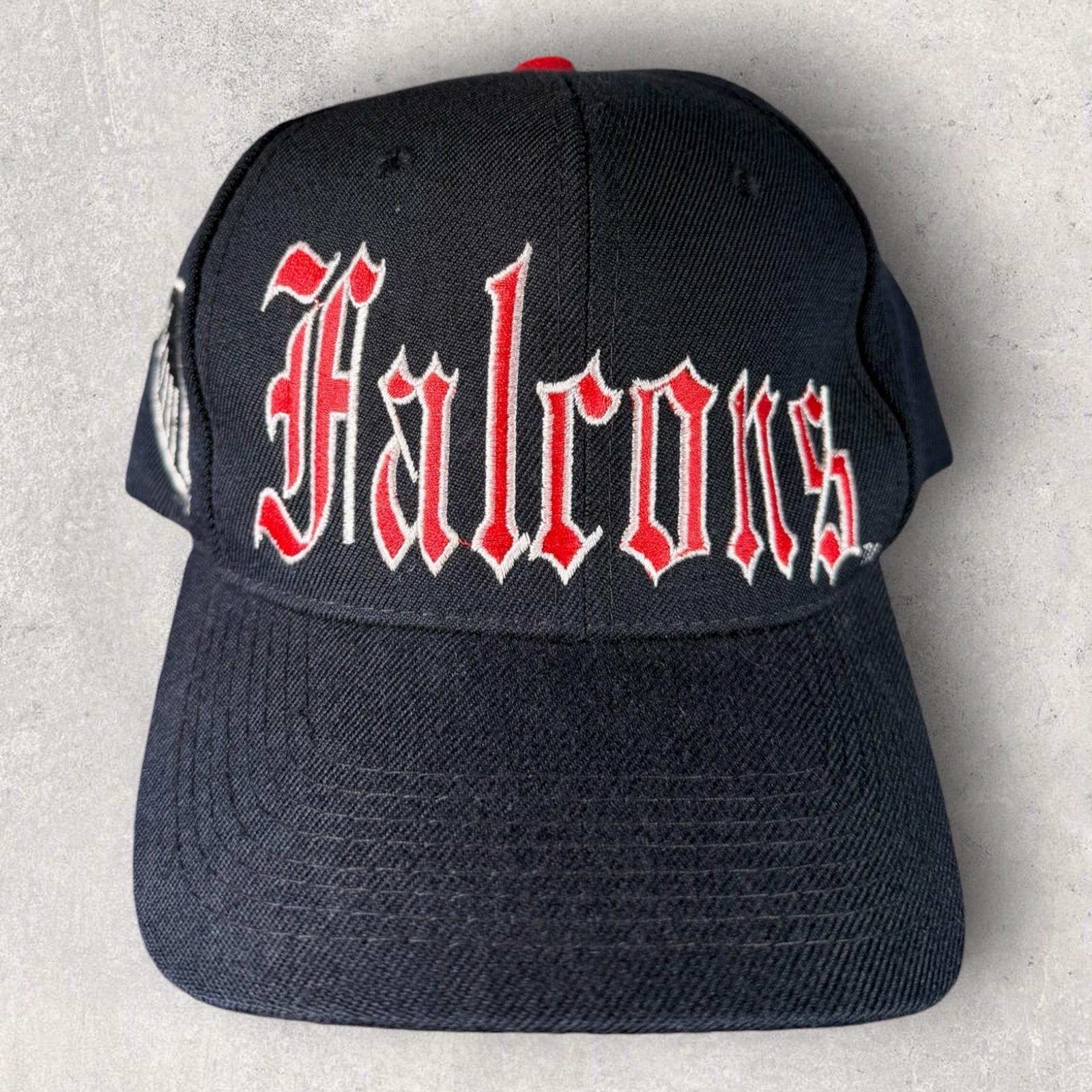 Vintage Atlanta Falcons Old English Drew Pearson SnapBack Hat Rare Vintage Atlanta Falcons Old English Drew Pearson SnapBack Hat Rare