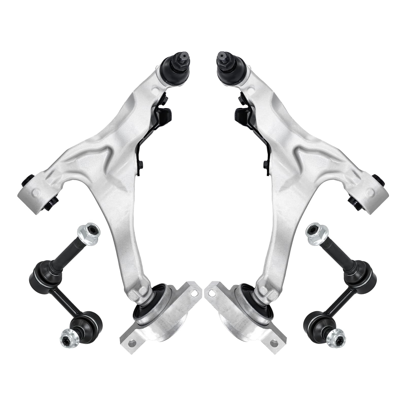 4pcs Frt Lwr Ctrl Arm Ball Joint Bushings Sway Bar Link Inf G37 G35 G25 Q40 RWD