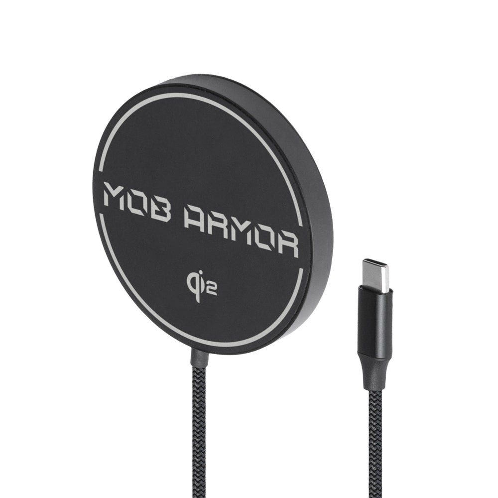 Mob Armor Wireless Cellular Phone Charger FLEX Charge 2 Round MAG-FLEX-WC-2 Mob Armor Wireless Cellular Phone Charger FLEX Charge 2 Round MAG-FLEX-WC-2