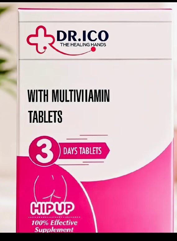 DR.ICO HipUp Multivitamin Vitamin Tablets Supplement 3 Tablets