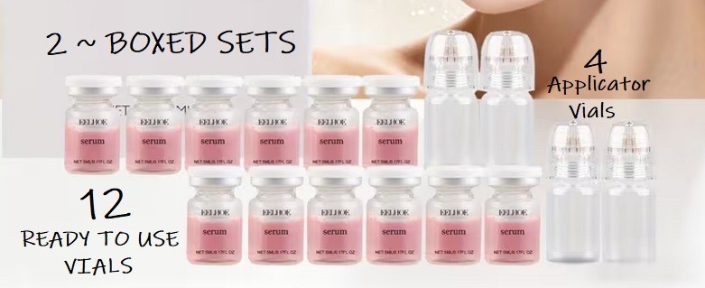 16pc KIT Micro Infusion FILL WRINKLES Brighten skin Hyaluronic Acid Vitamin C