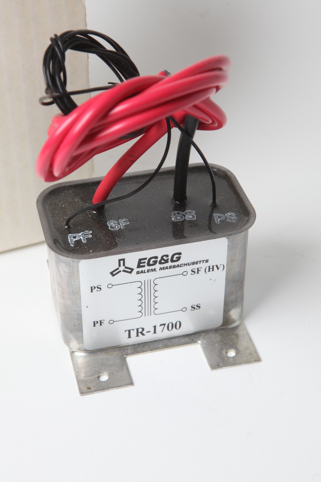 EG&G TR-1700 High Voltage Trigger Transformer 70:1 28kV Spark Gap Pulse EG&G TR-1700 High Voltage Trigger Transformer 70:1 28kV Spark Gap Pulse