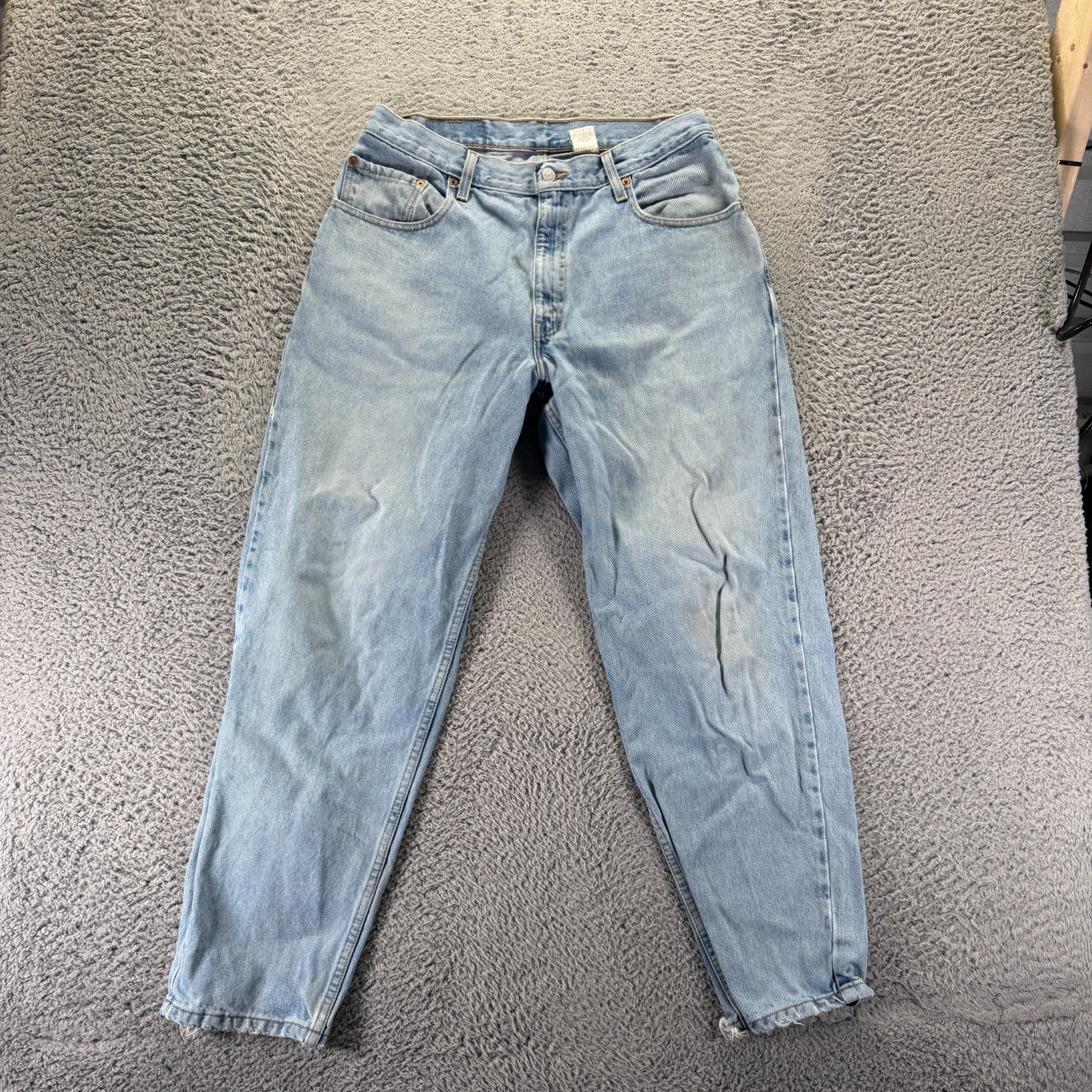 Vintage Levi\'s 560 Jeans Mens 34x30 Blue Cotton Denim Tapered Workwear Loose