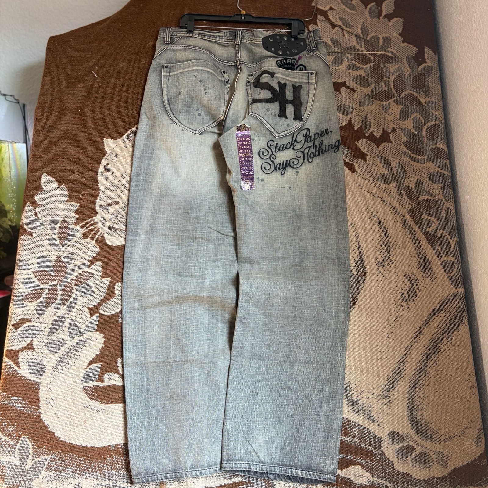 Y2K grail baggy southpole style jeans nwt Y2K grail baggy southpole style jeans nwt