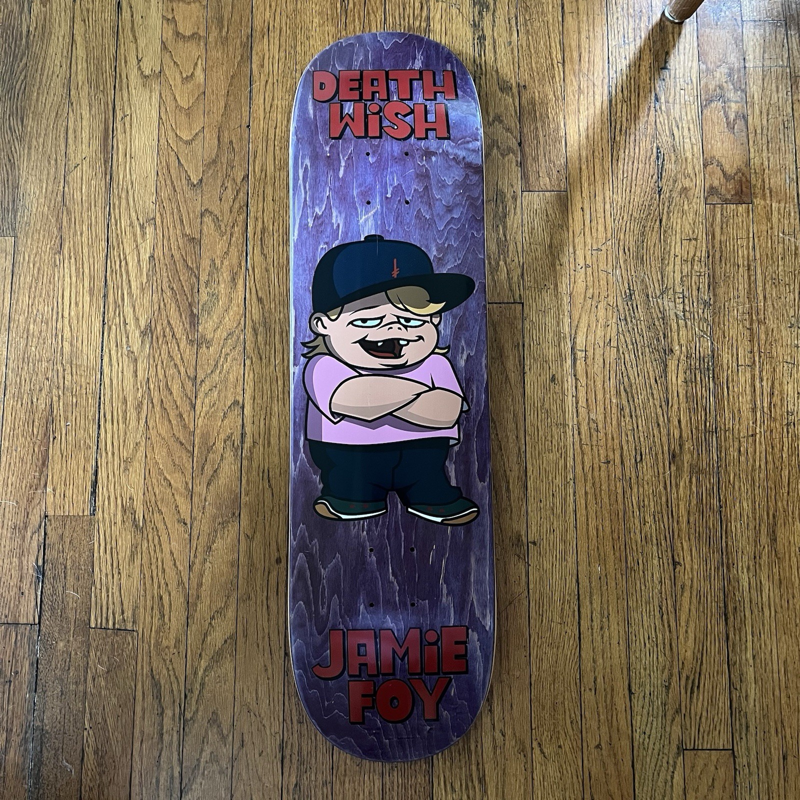 Read Description* Deathwish Youngin Jamie Foy Skateboard Deck 8.25