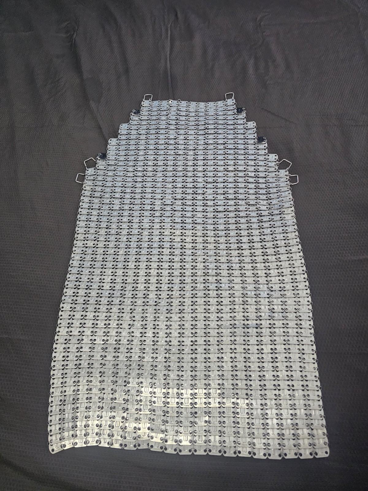 Super Lamex Vintage French Chainmail Butcher\'s Protective Work Apron 27\ Super Lamex Vintage French Chainmail Butcher\'s Protective Work Apron 27\
