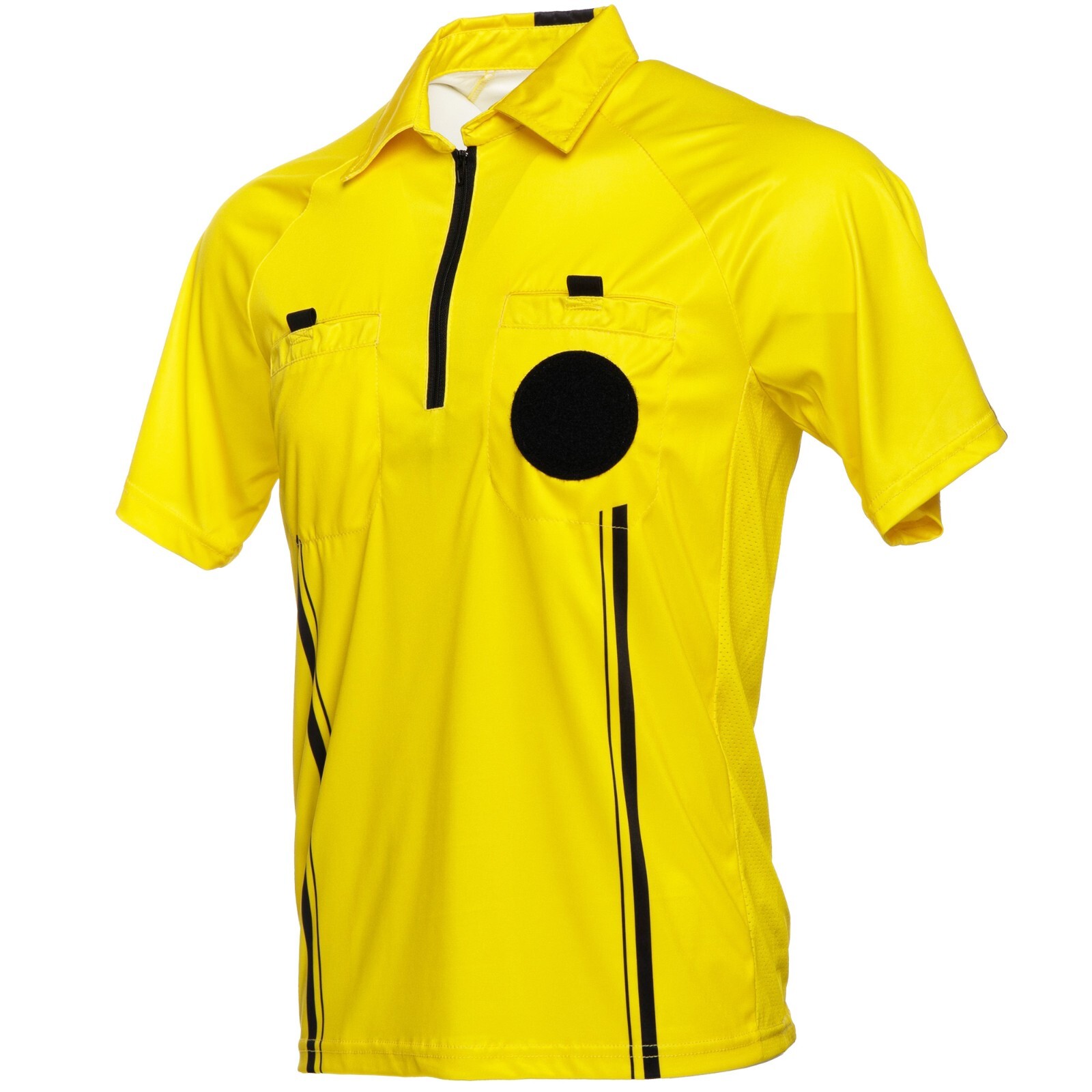 Murray Sporting Goods Men's Yellow Short Sleeve Soccer Referee Jersey Murray Sporting Goods Men's Yellow Short Sleeve Soccer Referee Jersey