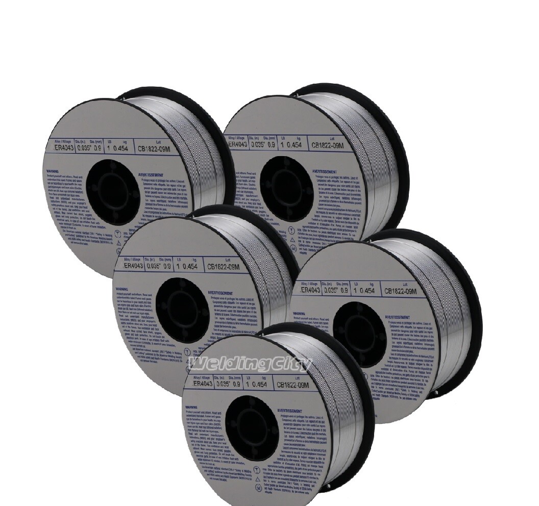 WeldingCity® 5-pk Aluminum MIG Welding Wire ER5356 .035