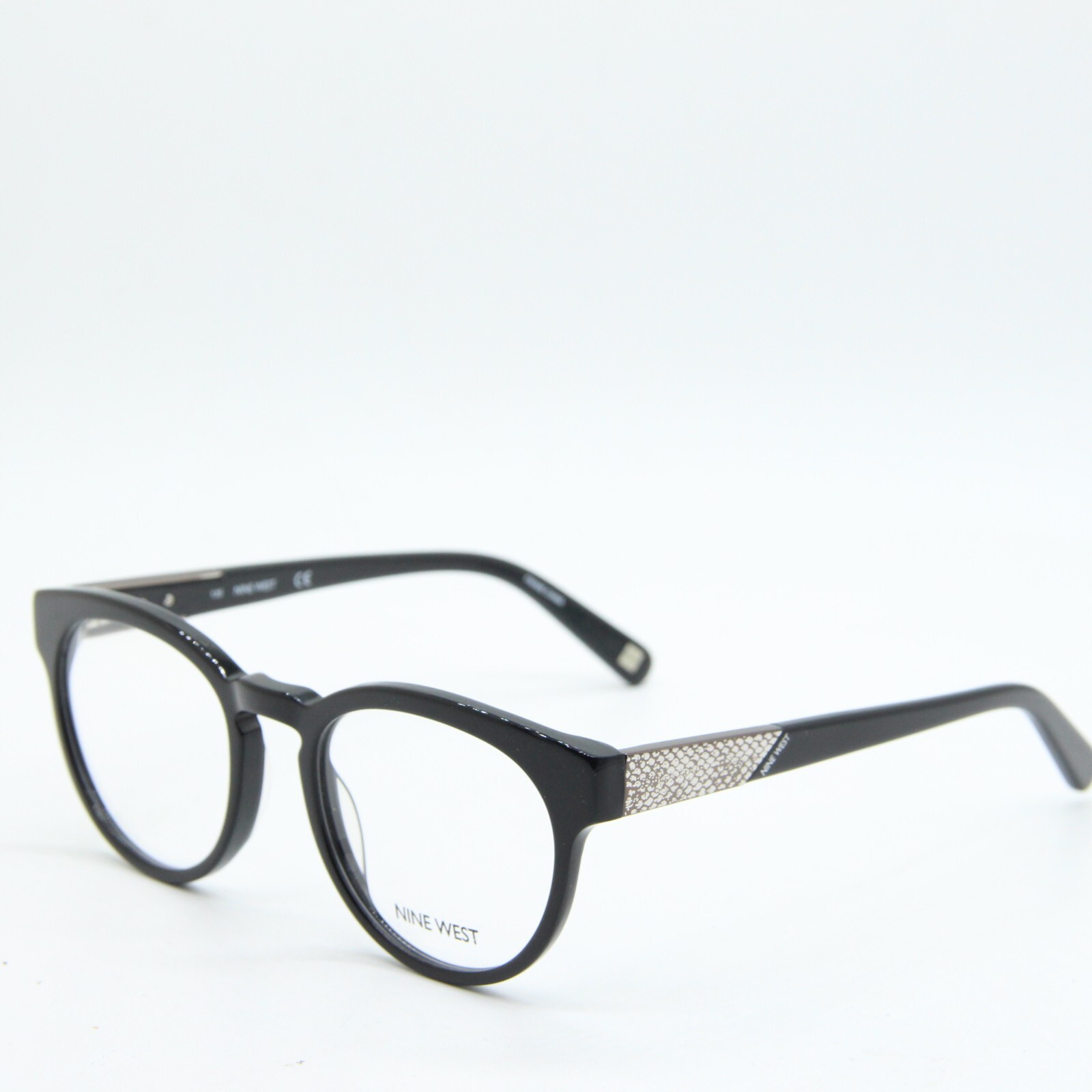 NEW NINE WEST NW5073 001 BLACK AUTHENTIC EYEGLASSES FRAMES 49-20