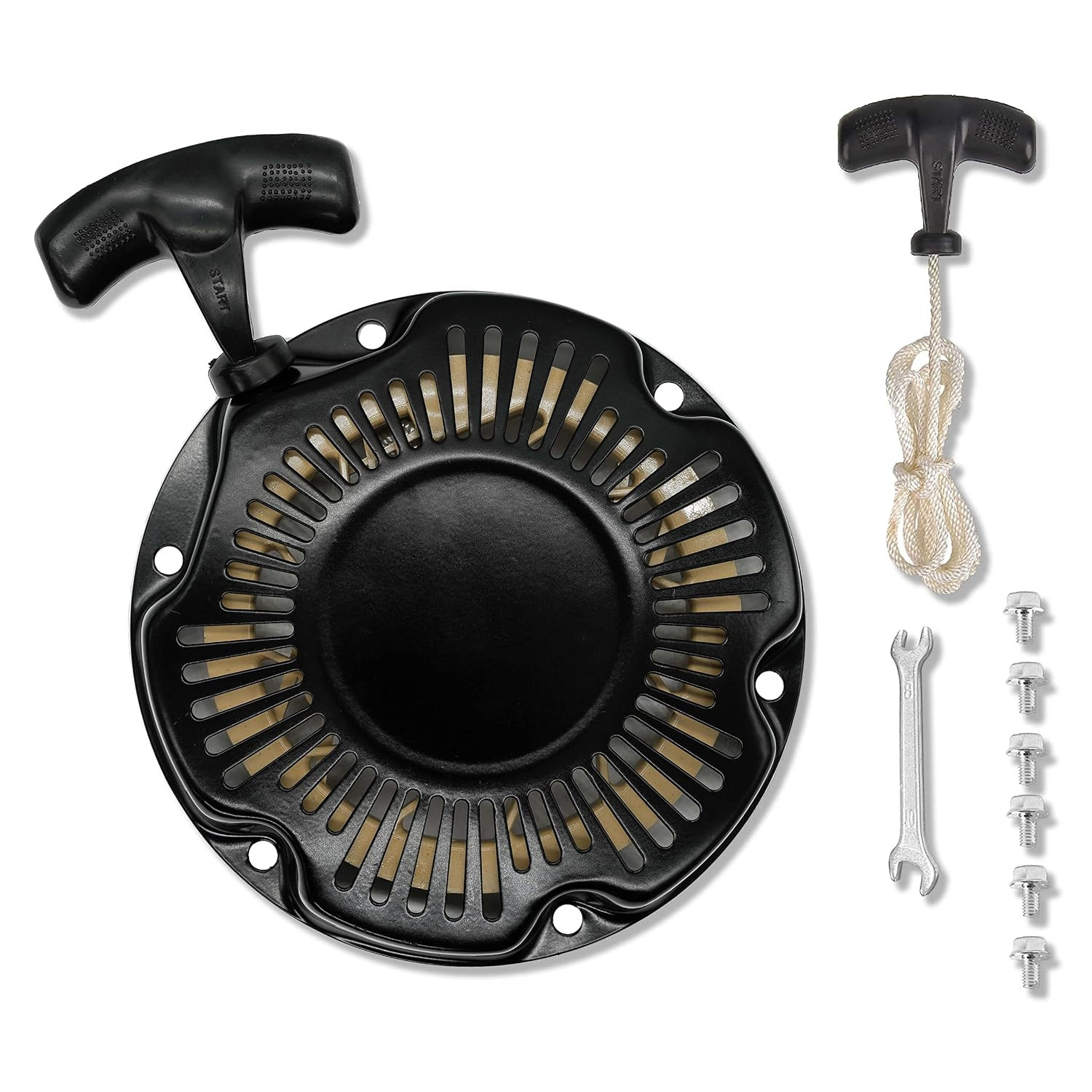 Pull Start Recoil Starter for Coleman CT100U Mini Bike Black