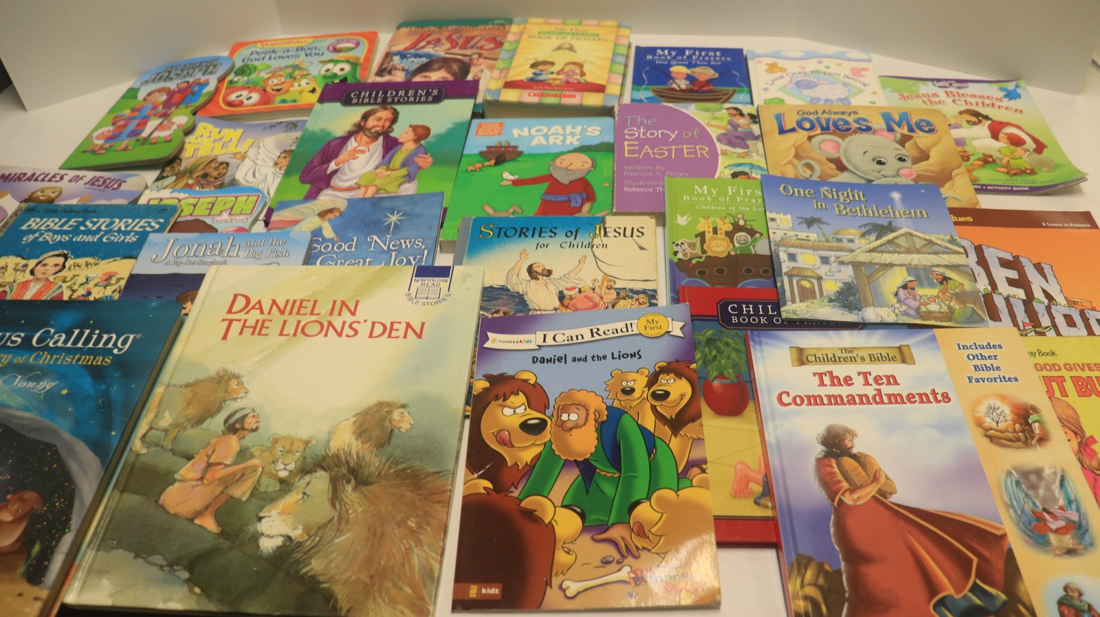 Lot of 10 Christian Kids Books Bible Stories Prayers Picture Books RANDOM Mix