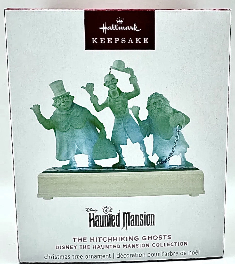 Hallmark Keepsake 2025 Disney Haunted Mansion Hitchhiking Ghosts Ornament