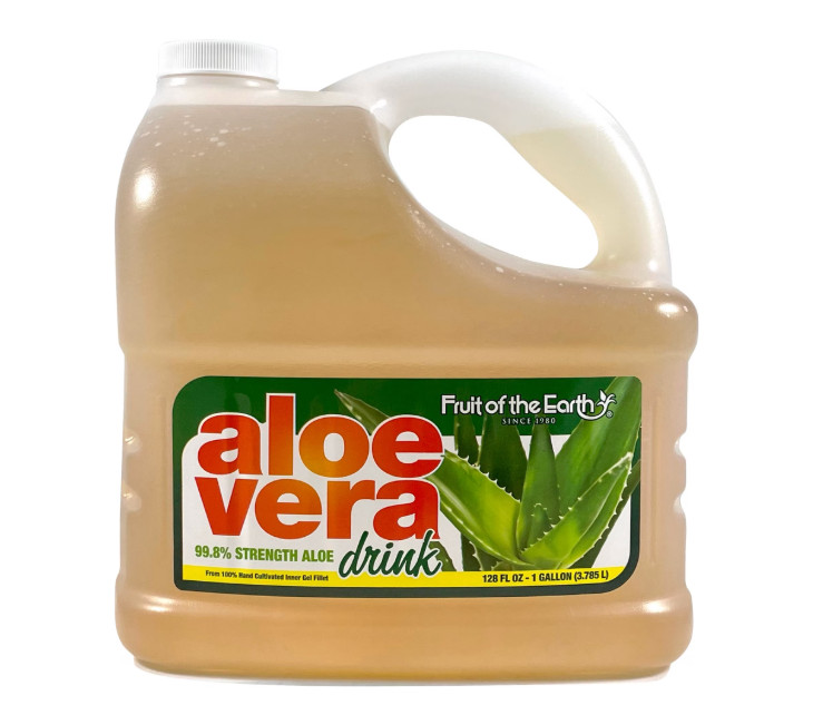Fruit of the Earth Health & Wellness Aloe Vera Drink, 128 fluid ounces