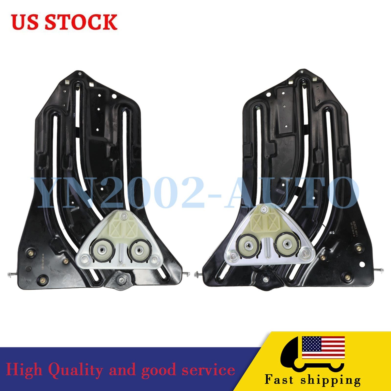 Pair Rear Left & Right Window Lifter Regulator For Mini Cooper R52 R57 2003-2015