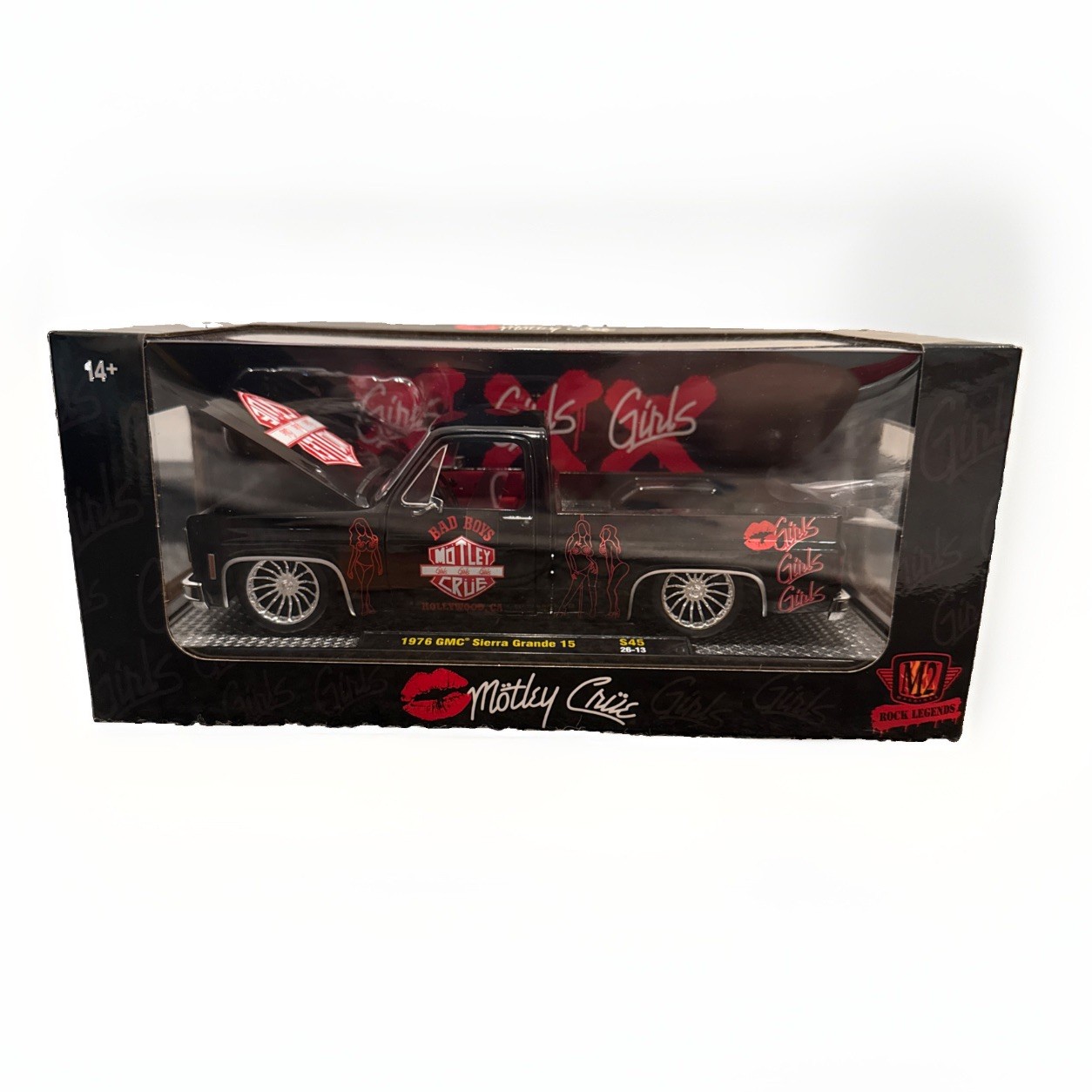 M2 Machines 1976 GMC Sierra Grande 15 Rock Legends Motley Crue Squarebody