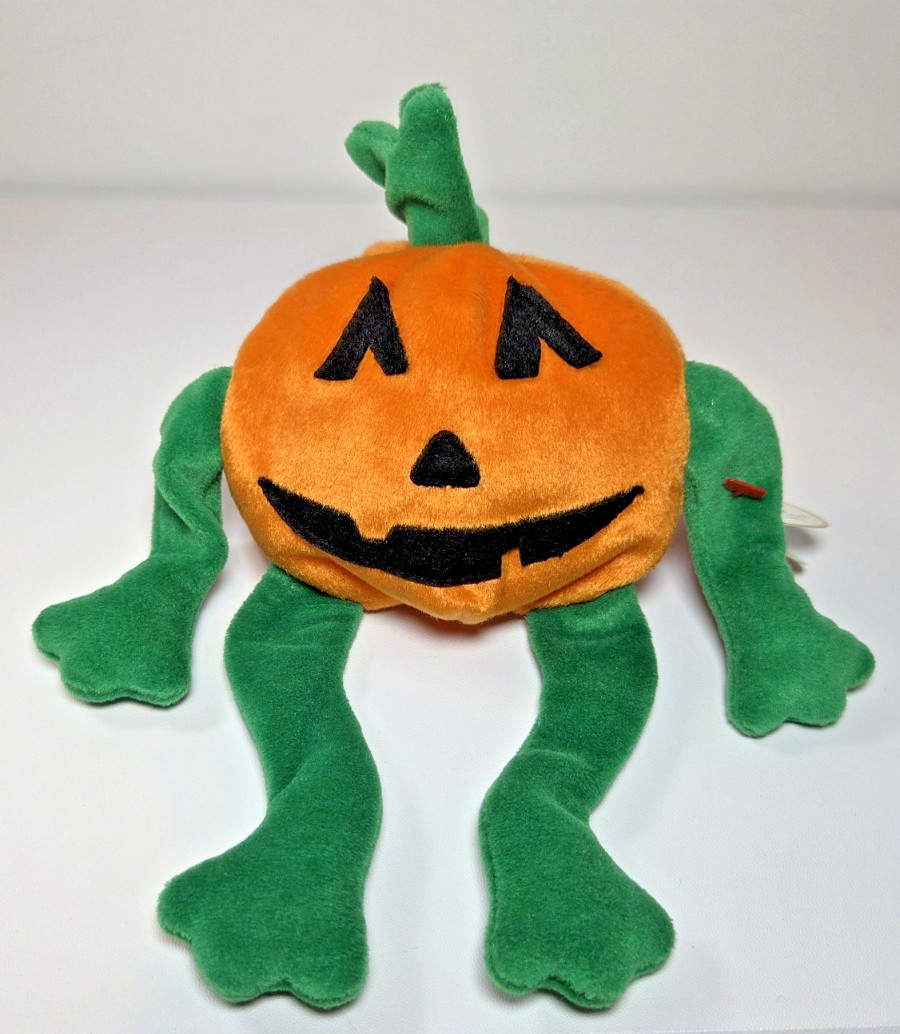 Vtg TY Beanie Baby Pumkin The Pumpkin 1998 Halloween Retired Plush Tooy Vtg TY Beanie Baby Pumkin The Pumpkin 1998 Halloween Retired Plush Tooy