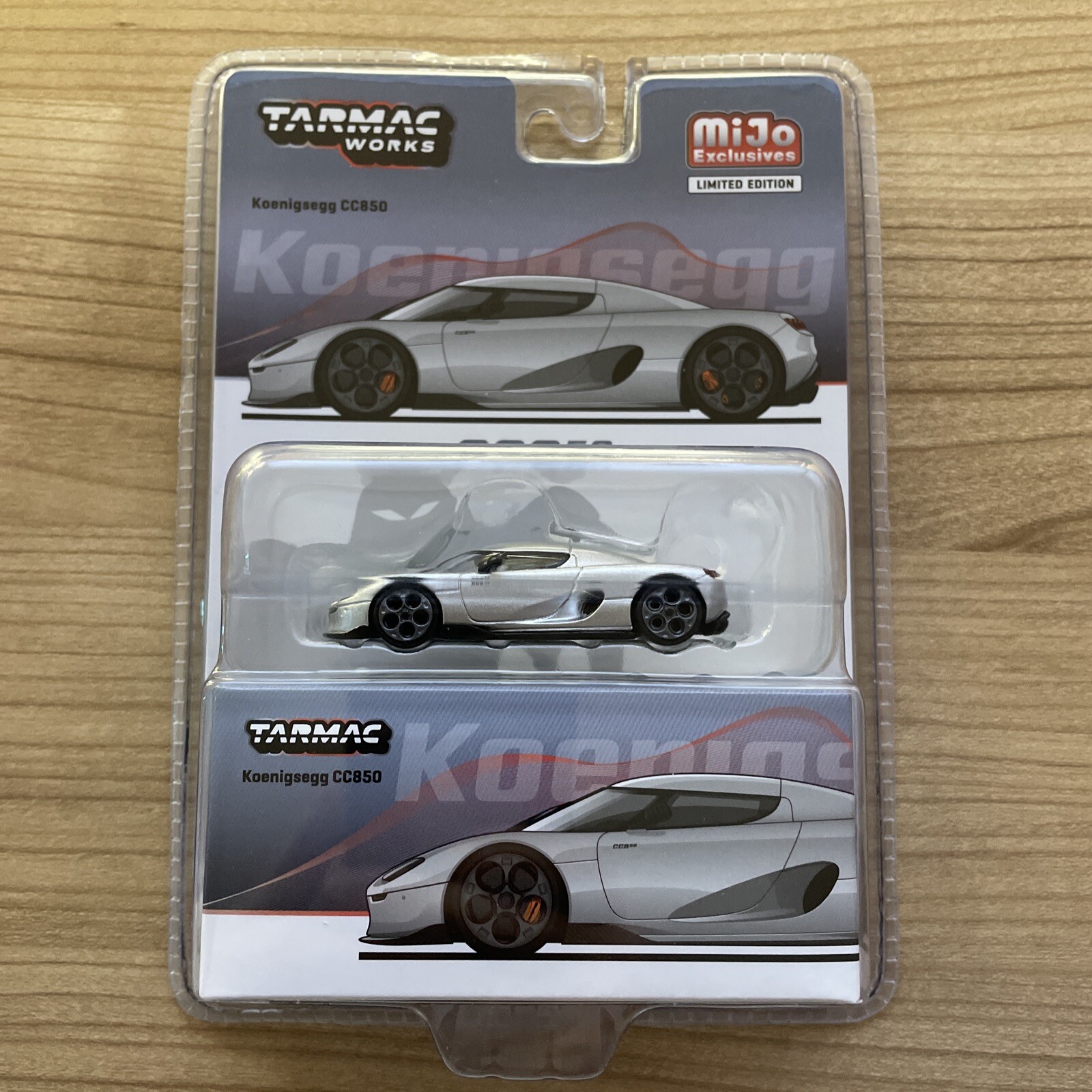 Tarmac Works Koenigsegg CC850 Silver Global64 1/64 Tarmac Works Koenigsegg CC850 Silver Global64 1/64