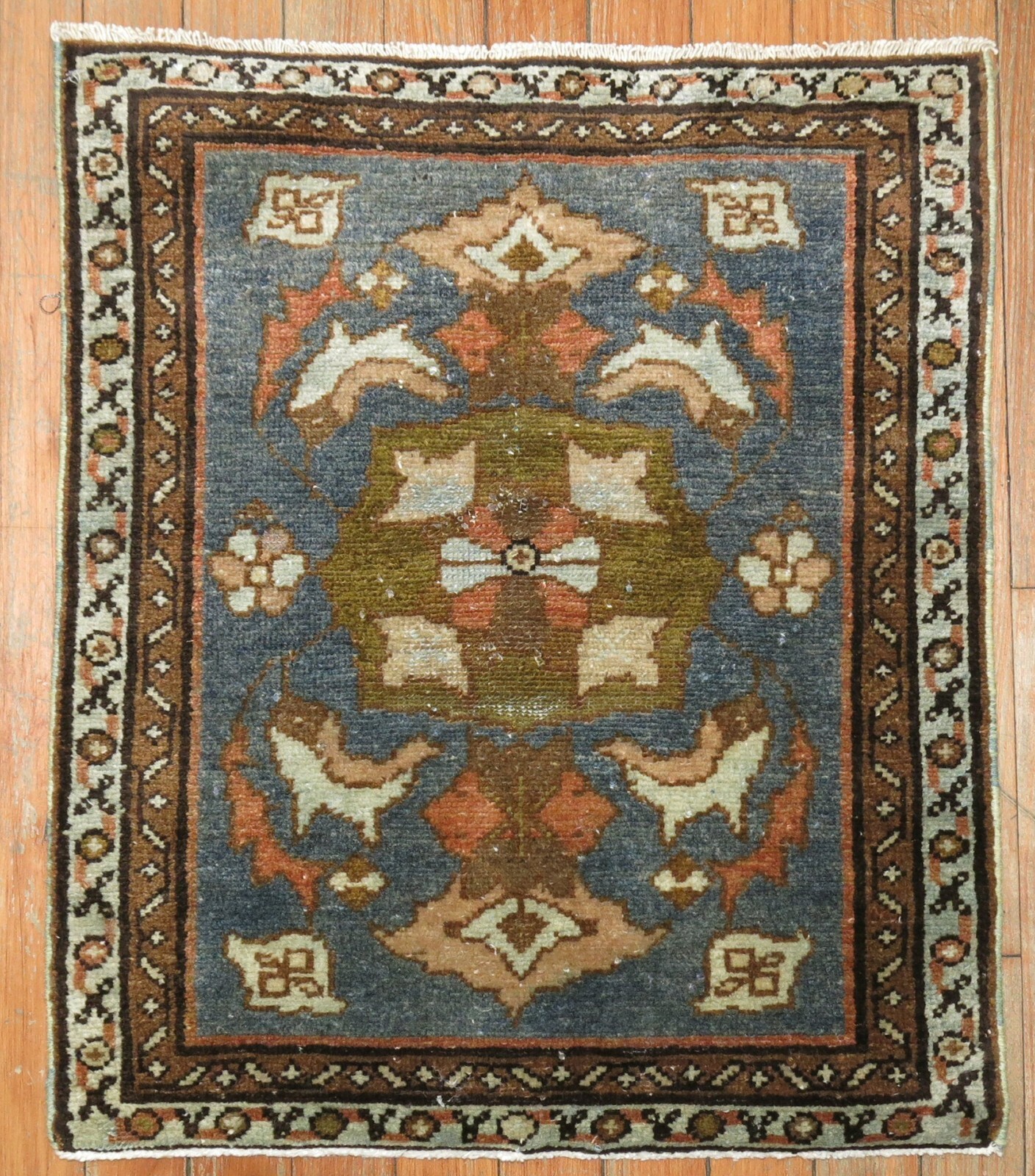 Antique NW Malayer Poshti Rug 1'9''x2' Antique NW Malayer Poshti Rug 1'9''x2'