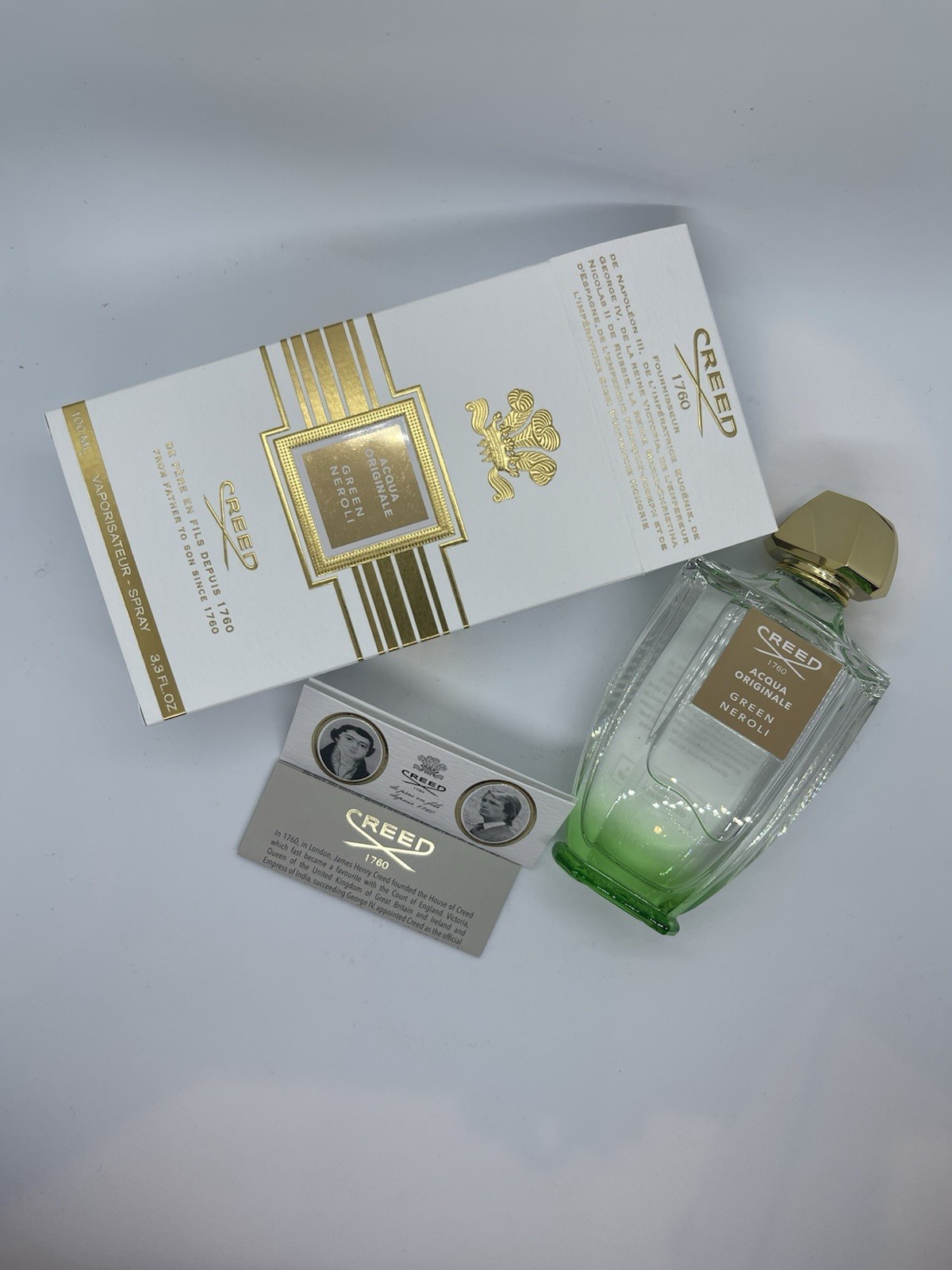 Creed Acqua Originale Green Neroli Eau de Parfum Spray 3.3 fl oz Regular Size Creed Acqua Originale Green Neroli Eau de Parfum Spray 3.3 fl oz Regular Size