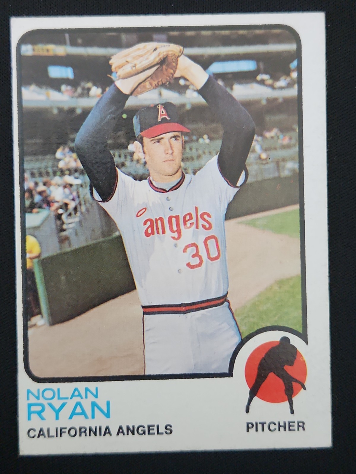 Topps 1973 Nolan Ryan California Angels #220 Base Set Baseball Trading Card